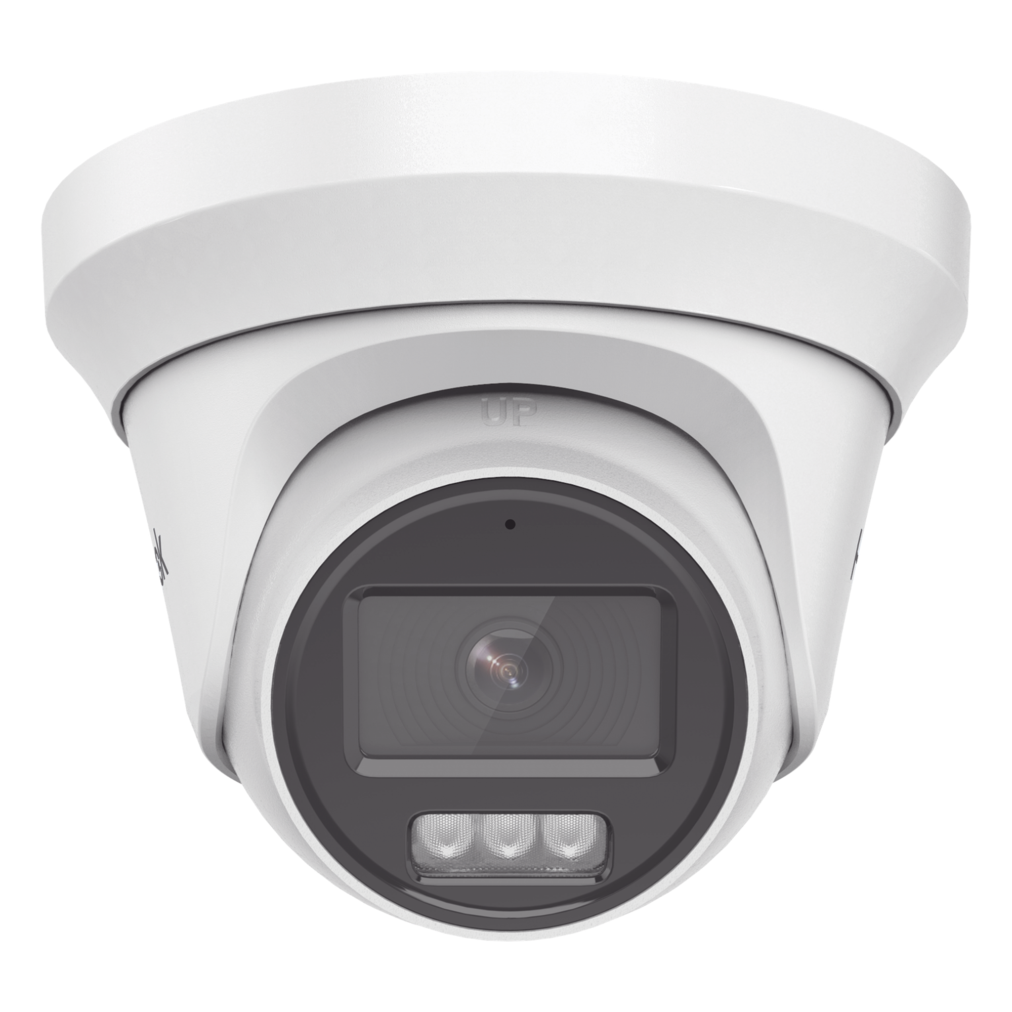 Cámara Turret TURBOHD / 5 Megapixel / Dual Light 40 m (131.2 ft) / Audio Bidireccional / IP67 / Lente 2.8 mm / Ángulo 112°