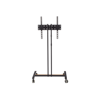 Soporte Móvil para Pantalla | Compatibilidad VESA 200x200 hasta  600x400 / Ruedas con Frenos / Ajuste de Altura y Ángulo / Soporte para TV de hasta 55 Pulgadas / Capacidad de Peso 35 kg