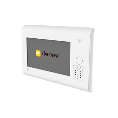 Consola IP de Control para Enfermería / Pantalla Táctil 7" / Lector RFID 125 kHz / VoIP SIP / PoE 802.3af — IBERNEX · SKU NX1075