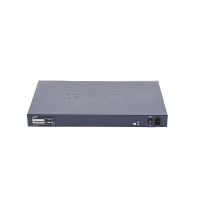 Switch Administrable de 48-Puertos 10/100/1000T 802.3at PoE + 4-Puertos 100/1000BASE-X SFP / 440W