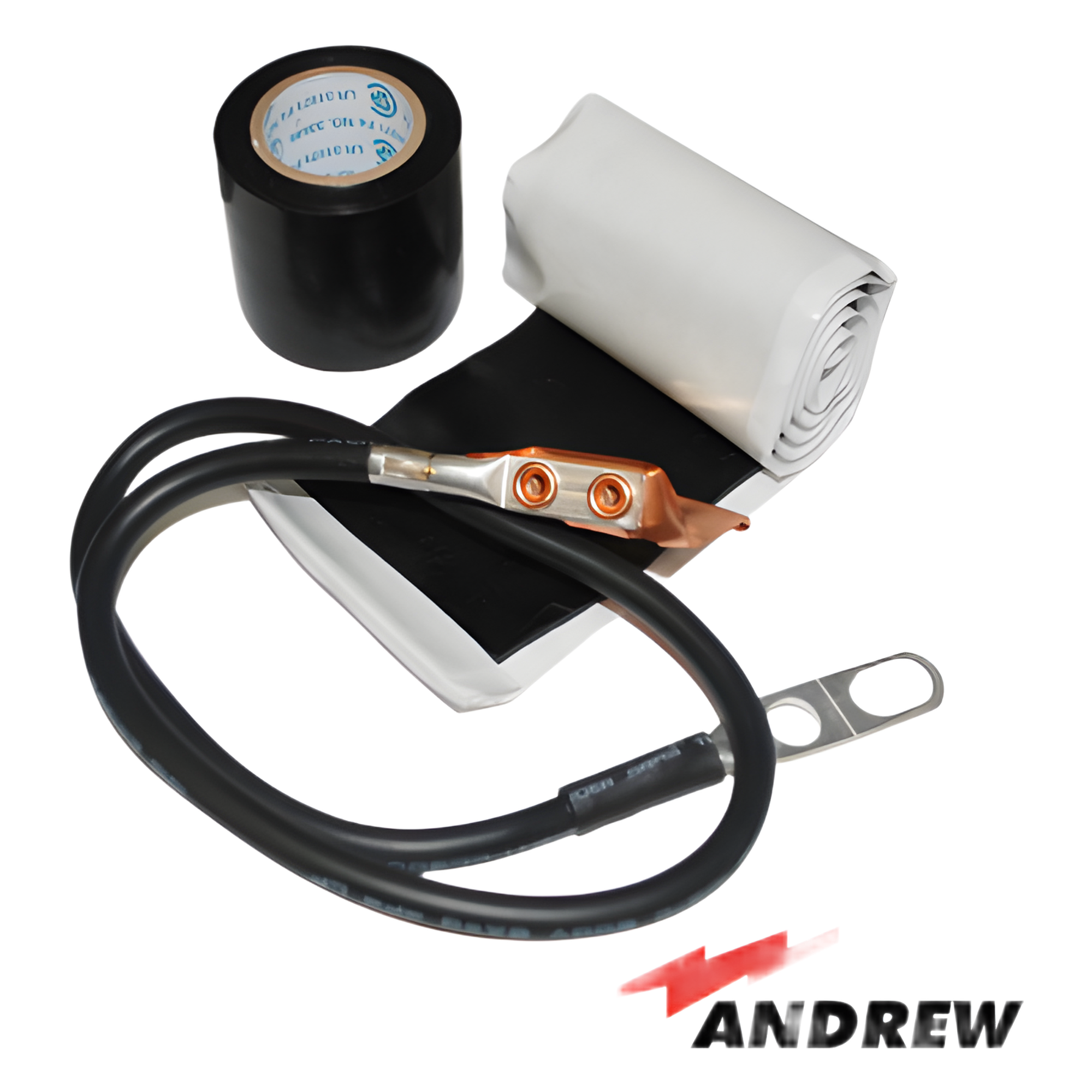 Kit de Aterrizaje Estándar / Cable 1/4" y 3/8" / Conductor 609.6 mm (24 ft) / Corriente Pico 100,000 A / Cobre Calibre 6 / Temperatura -40°C a +85°C — ANDREW / COMMSCOPE · SKU 223-1582
