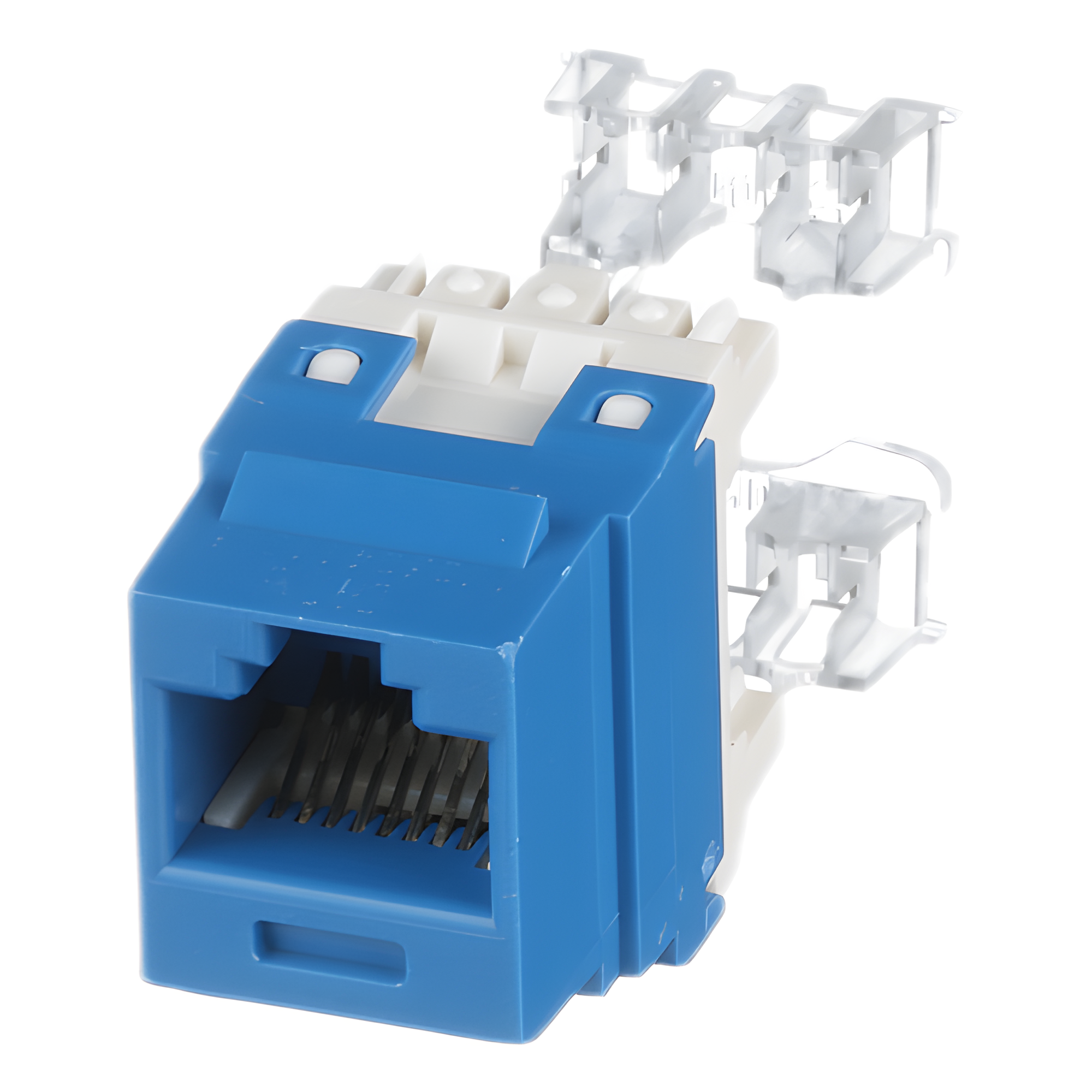 Jack Keystone RJ45 / Categoría 6 / Terminación 110 de Impacto / UTP 8P8C / 22-26 AWG / Azul — PANDUIT · SKU NK688MBU
