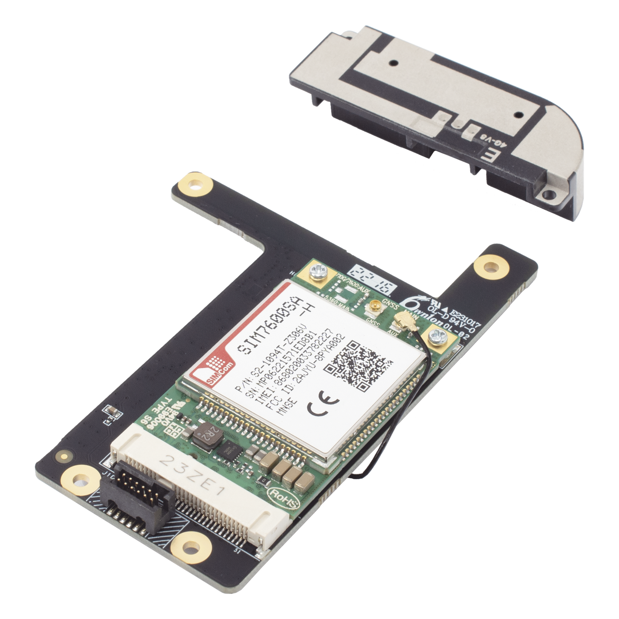 Comunicador Celular / 3G-4G / Micro SIM / Dual-Band UMTS-HSPA+ / 62x88mm / 2.44x3.47in / -10°C a 40°C — HIKVISION · SKU DS-PM2-S(AU)