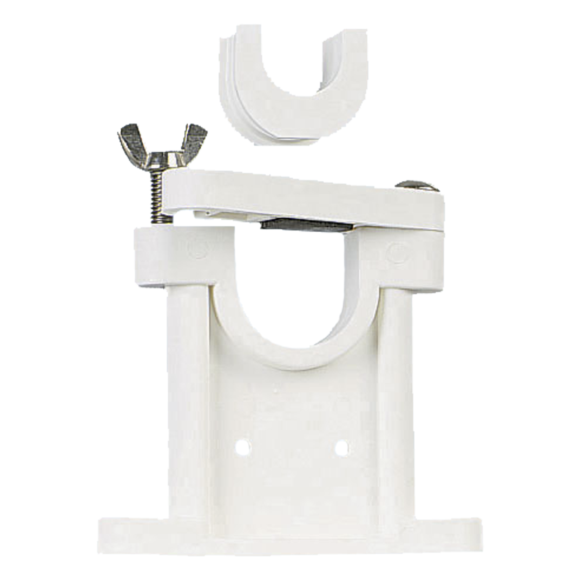 Soporte para Antena / Ajuste Múltiple 1", 1 1/8" y 1 1/2" / Adaptador Incluido / Instalación Versátil — SHAKESPEARE · SKU 408R