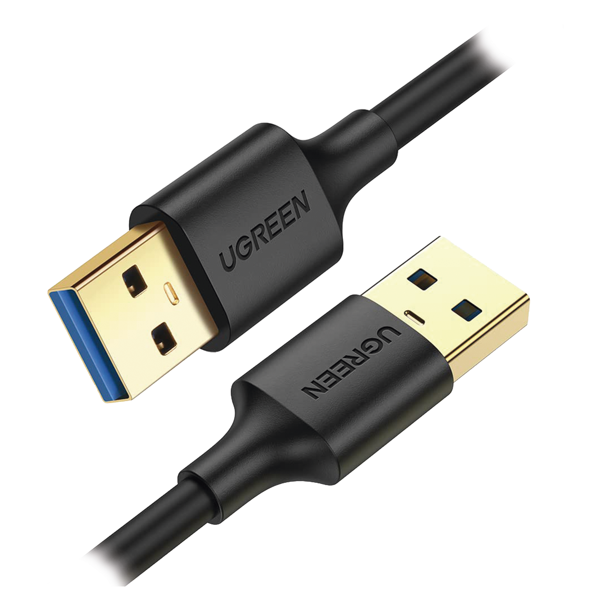Cable USB-A 3.0 / 5 Gbps / 2 m (6.6 ft) / Macho a Macho / Blindaje Múltiple / Plug & Play — UGREEN · SKU 10371