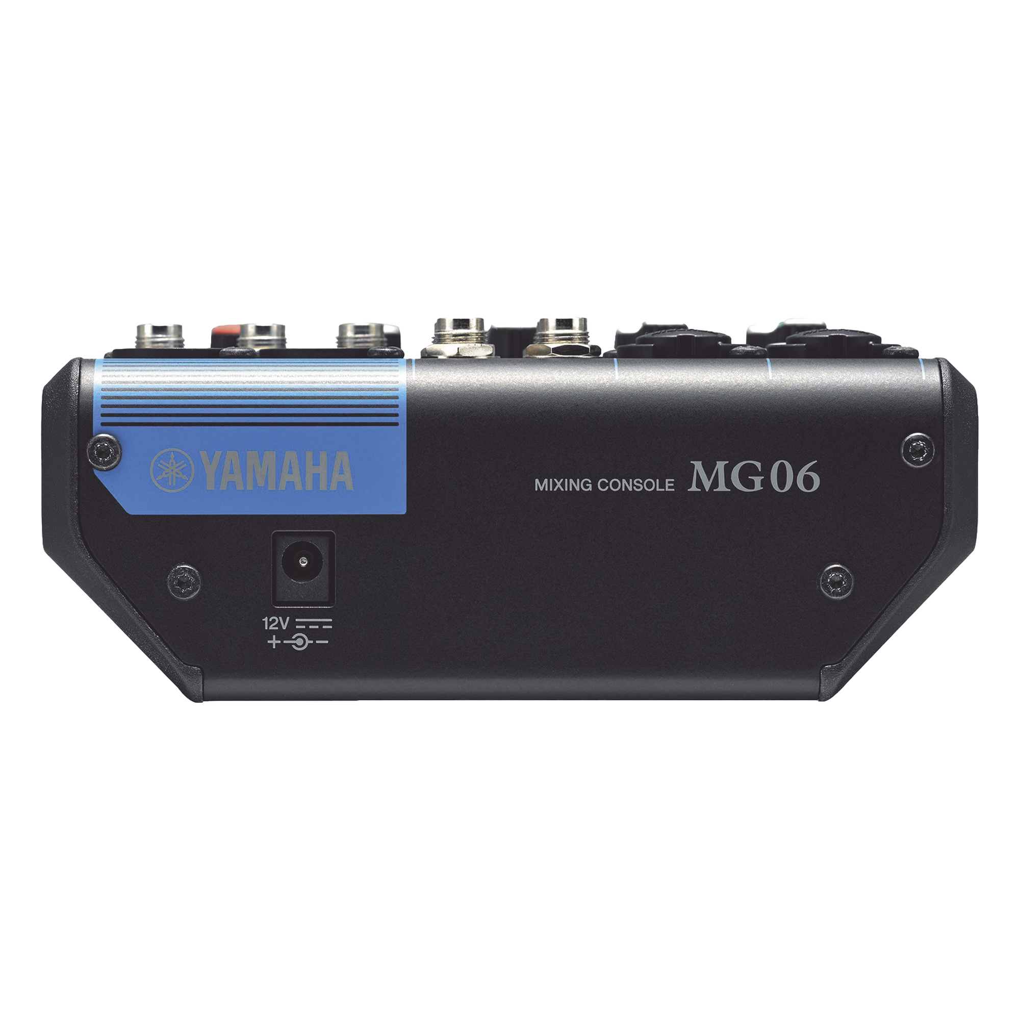 Mezcladora de Audio / 6 Canales / 2 Entradas de Micrófono / 6 Entradas de Línea / Phantom +48 V / Chasis Metálico Compacto