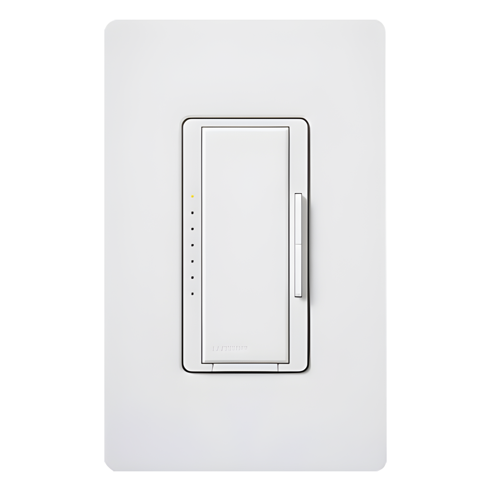 Atenuador de Pared Inalámbrico / 150 W LED/CFL / 600 W Incandescente / 600 VA MLV / 120 V / Sin Neutro / Control Multipunto — LUTRON ELECTRONICS · SKU MRF2S6CLWH
