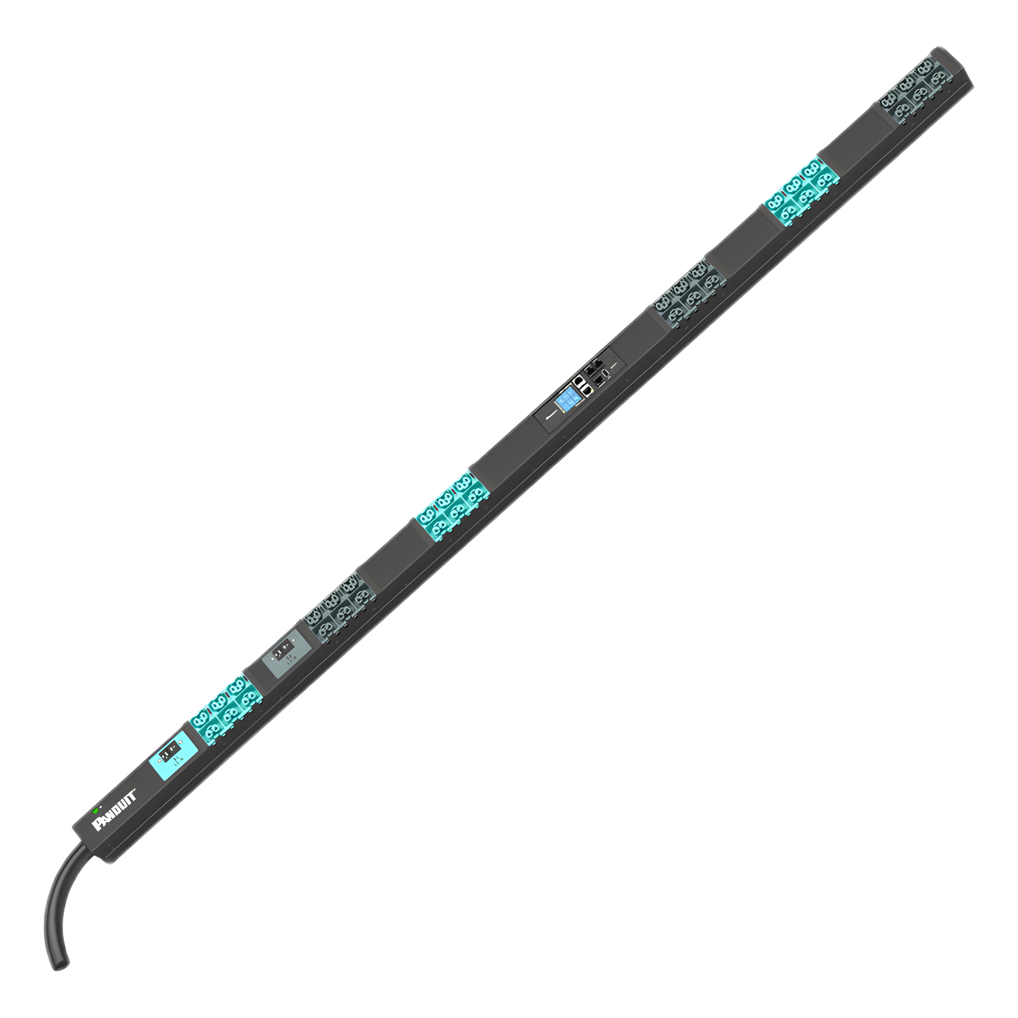 PDU Inteligente Monitoreable / 36 Tomas C13/C15/C19/C21 / Entrada IEC 60309 2P+E 6h / 230 Vca / 32 A / Instalación Vertical