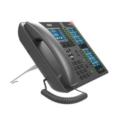 Teléfono IP ideal para recepción hasta 20 líneas SIP, PoE, 106 botones DSS, Bluetooth integrado para diademas, puertos Gigabit, soporta recepción video