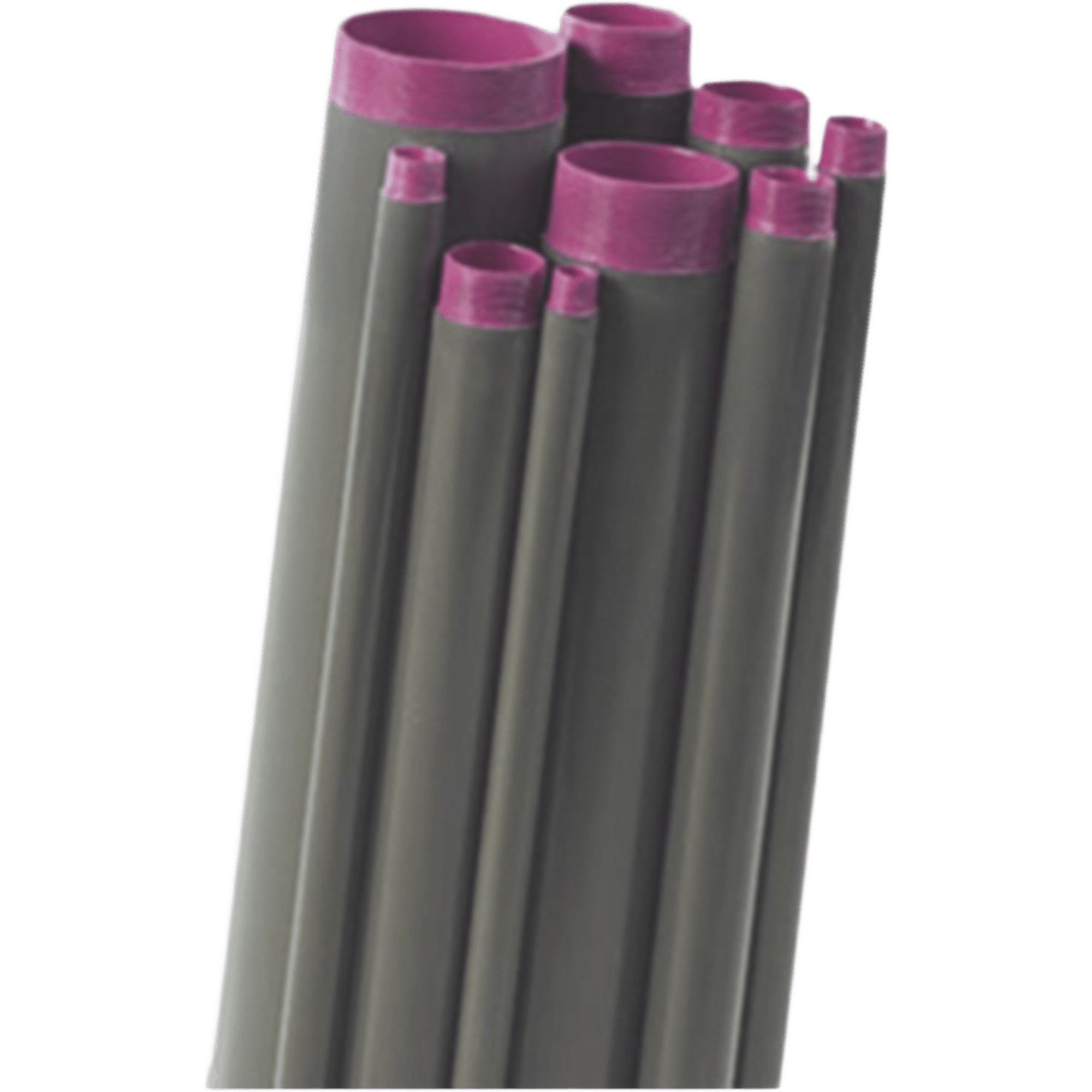 Tubo Conduit rígido de aluminio de 3/4” (19 mm) con recubrimiento de PVC de 3.05 m con cople.