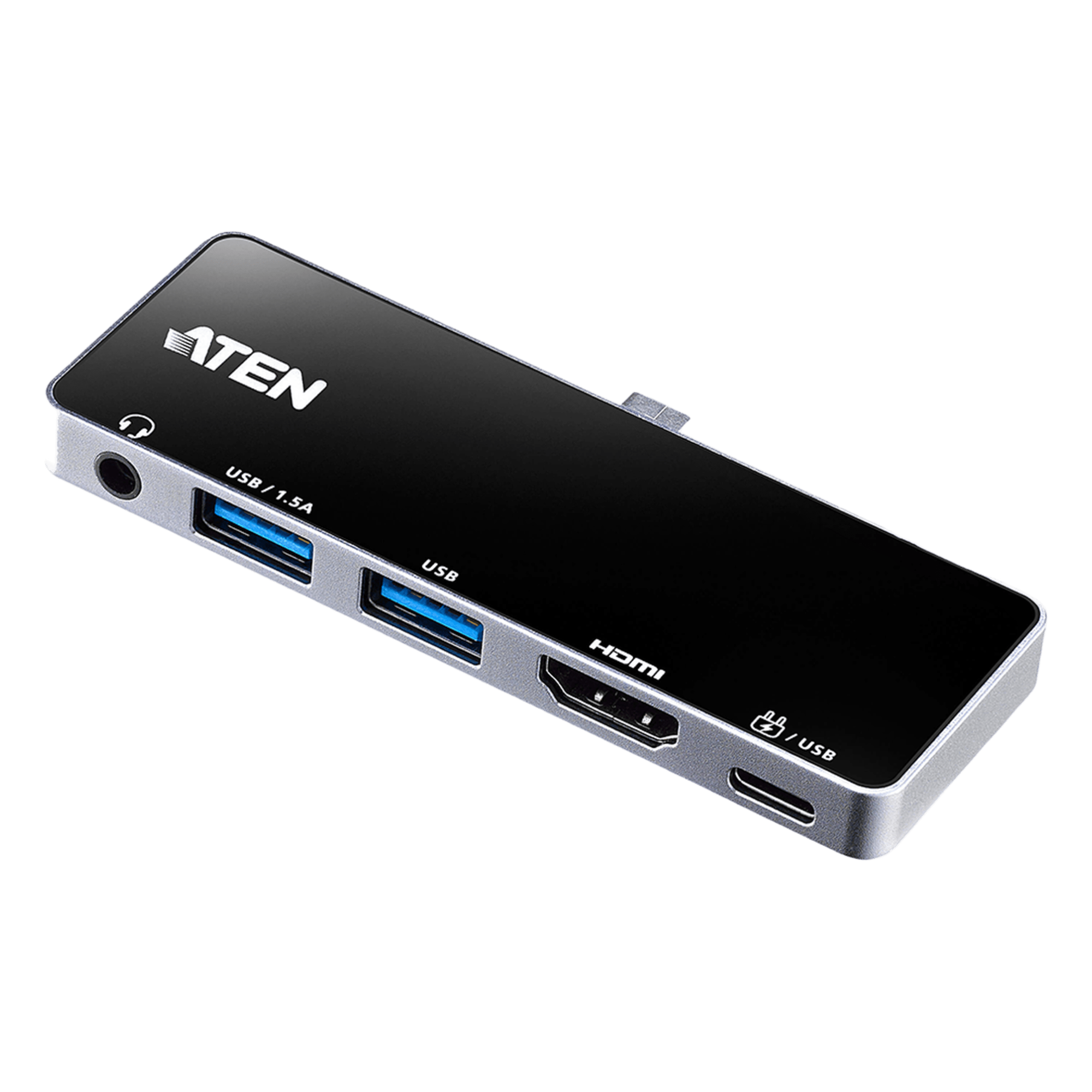 Dock USB-C de Viaje / Thunderbolt 3 / USB 3.2 5 Gbps / HDMI 4K 60Hz / PD 92W / 44g — ATEN · SKU UH3238