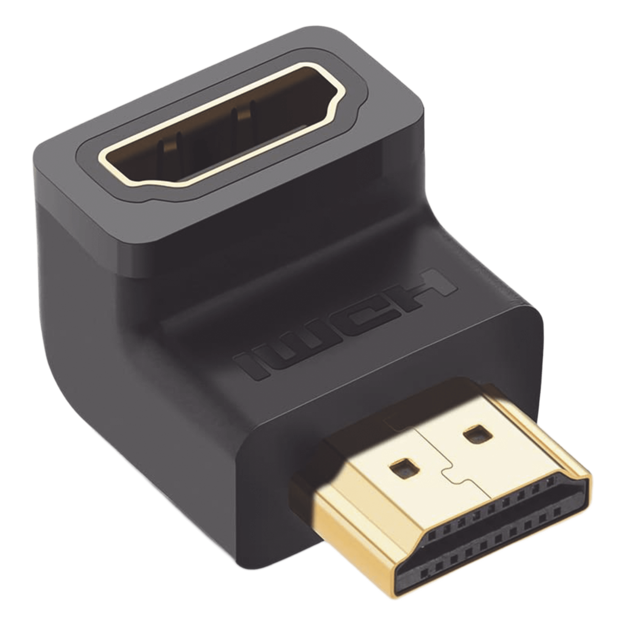 Adaptador HDMI / 90° Hacia Abajo / 4K@60Hz / Macho a Hembra / HDMI 2.0 / Compacto — UGREEN · SKU 20109
