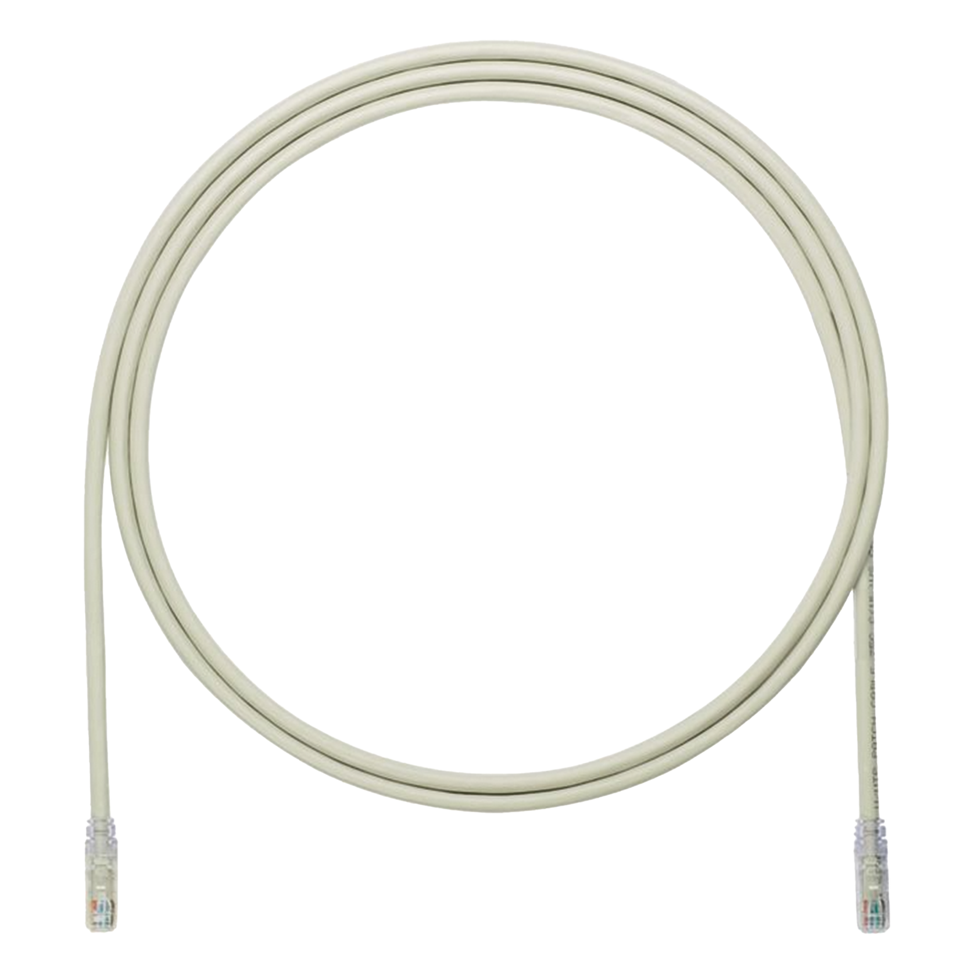 Cable de Parcheo UTP / Cat6A / 24 AWG / CM / 2.13 m (7 ft) / Gris — PANDUIT · SKU UTP6AX7GY