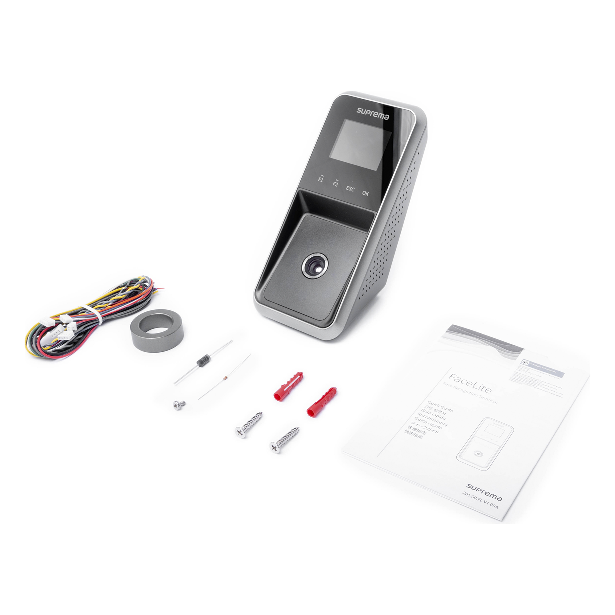 FaceLite  Lector Facial RFID(125kHz EM & 13.56Mhz MIFARE, DESFire/EV1, FeliCa), Mobile Card(NFC, BLE)  Compatible con BioStar2