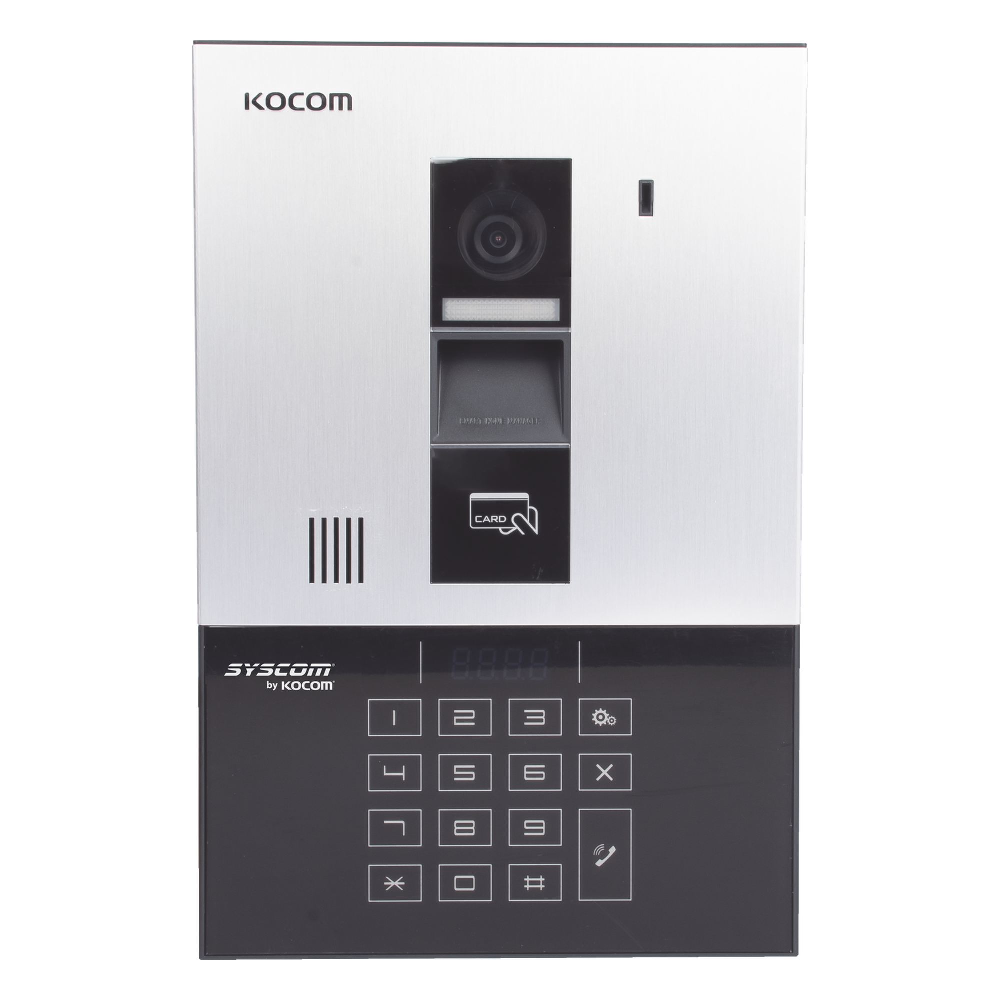Sistema Multiapartamento Touch / 450 Apartamentos / 984 Pies / Apertura Tarjeta MIFARE — KOCOM · SKU KLP-C420R