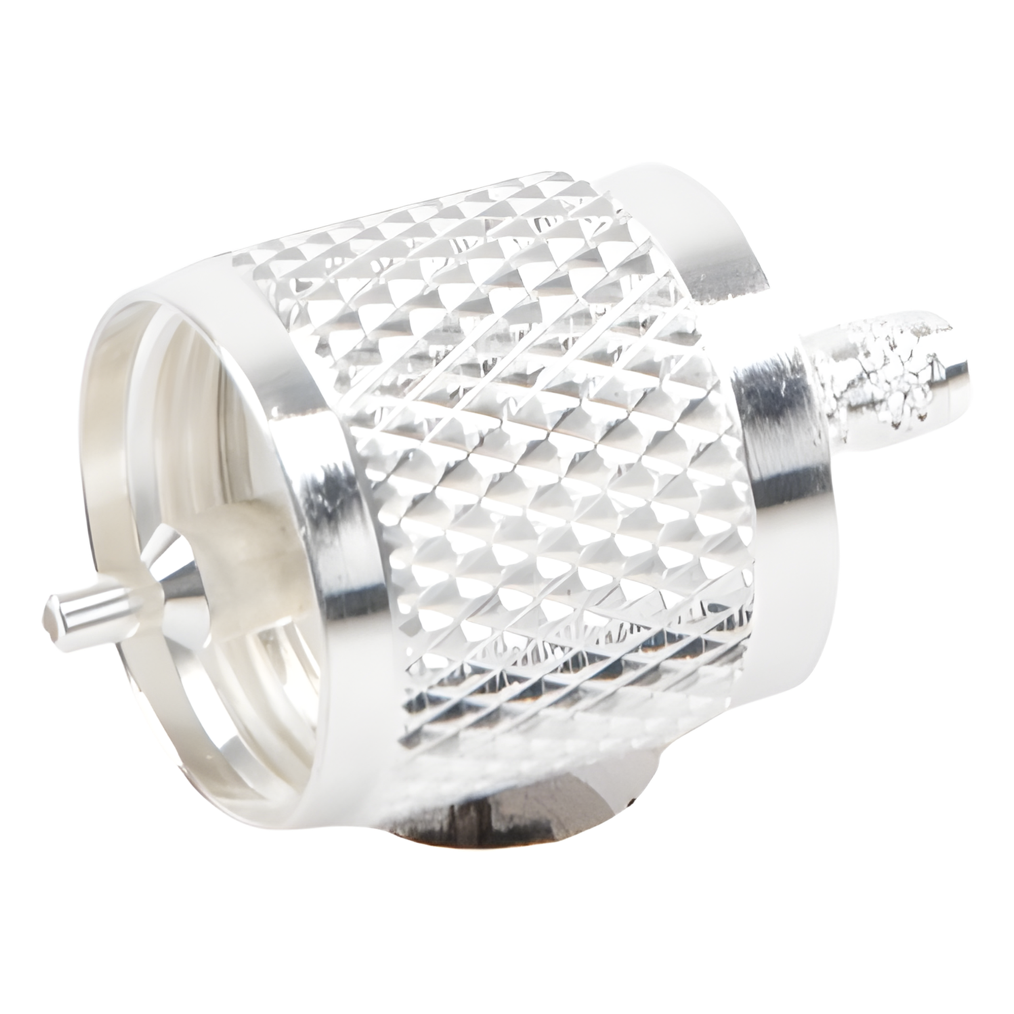 Conector UHF Macho / Anillo Plegable / RG-58/U / RG-142/U / 500 MHz