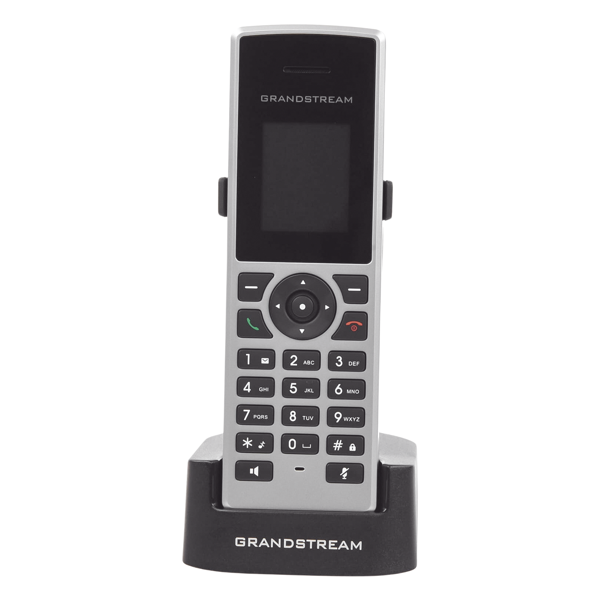 Teléfono IP Inalámbrico DECT / Alcance 350 m (1148.3 ft) Exterior / 10 Cuentas SIP / 20 Horas Conversación / Pantalla Color 1.8 Pulgadas / Audio Full HD