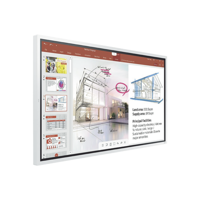 Pantalla Interactiva Touch de 65" con Lápiz Táctil / conectividad Wifi / USB / RJ45 / RS232 / HDMI / Salida Touch / Tizen SO / compatible con VESA