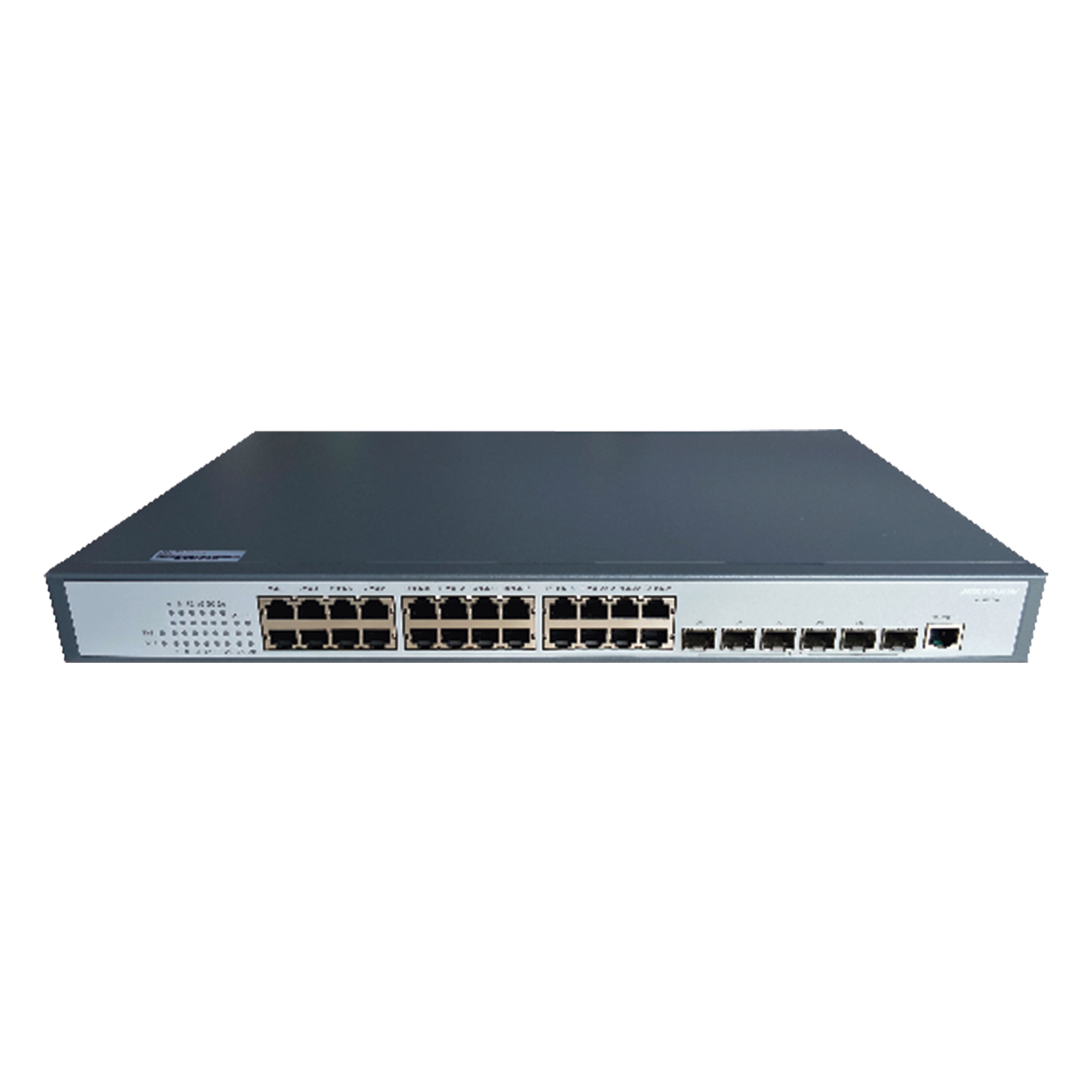Switch Core Administrable Capa 3 / 24 Puertos Gigabit / 6 Uplink SFP+ 10G / Enrutamiento BGP-OSPF / 1.44 x 0.76 x 0.92 ft — HIKVISION · SKU DS-3E3730