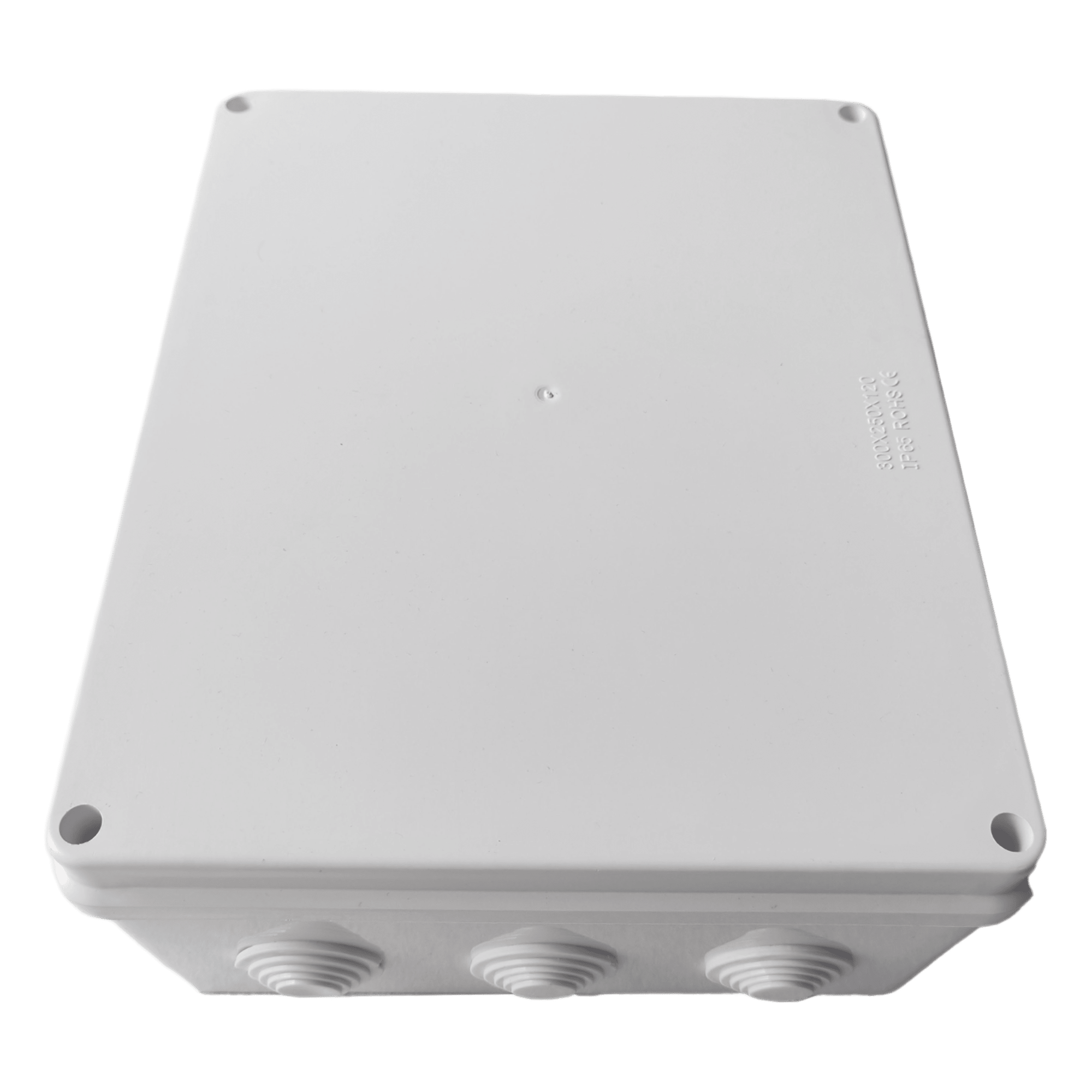 Caja de Derivación Exterior / 300 x 250 x 120 mm / IP65 / IK07 / 12 Entradas / ABS Industrial — LINKEDPRO · SKU LP-WBX-300