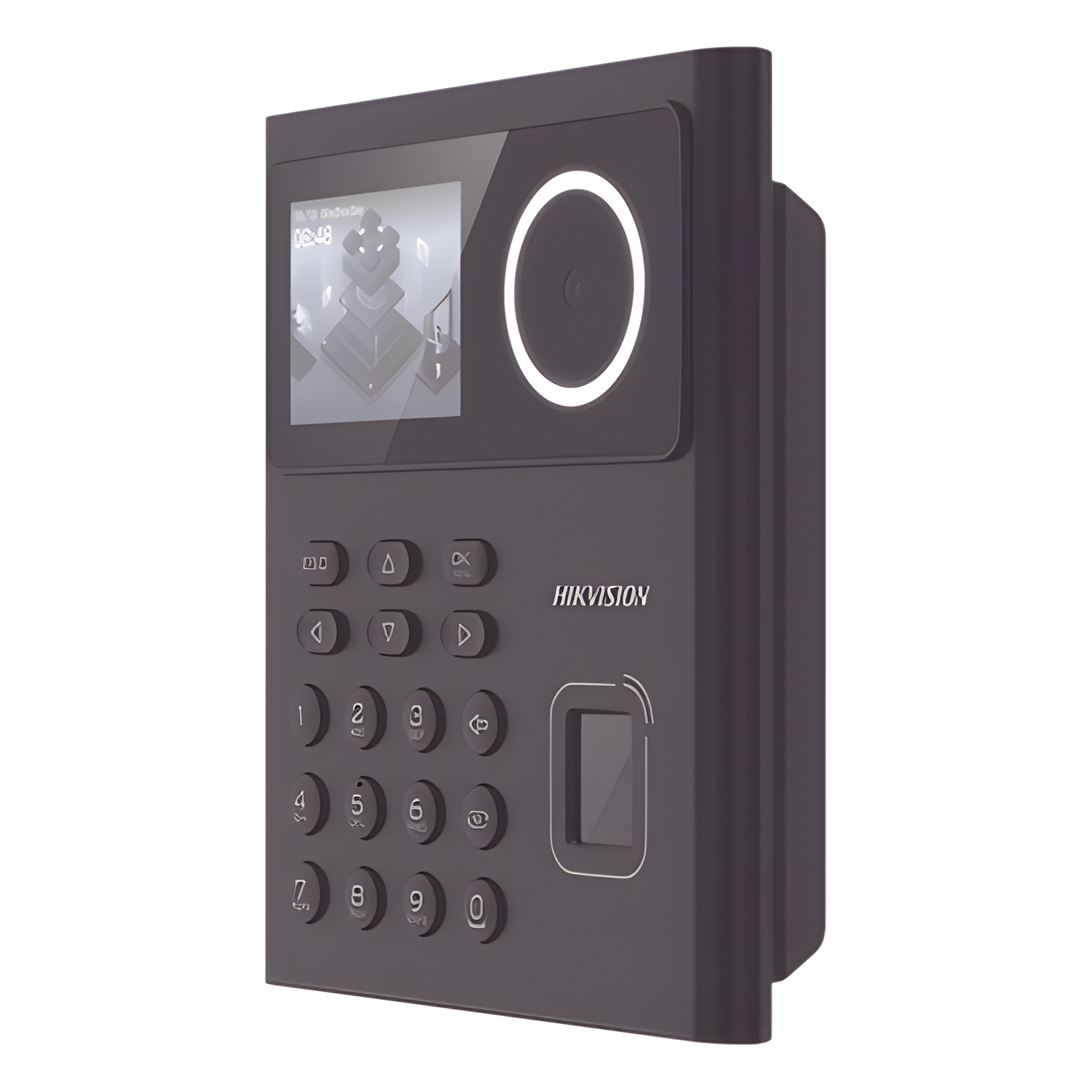 Terminal Biométrica / Reconocimiento Facial Deep Learning / 500 Rostros / 1,000 Huellas / Wi-Fi / Batería Respaldo 3 h / MIFARE / Detección Cubrebocas — HIKVISION · SKU DS-K1T320MFWX-B/S