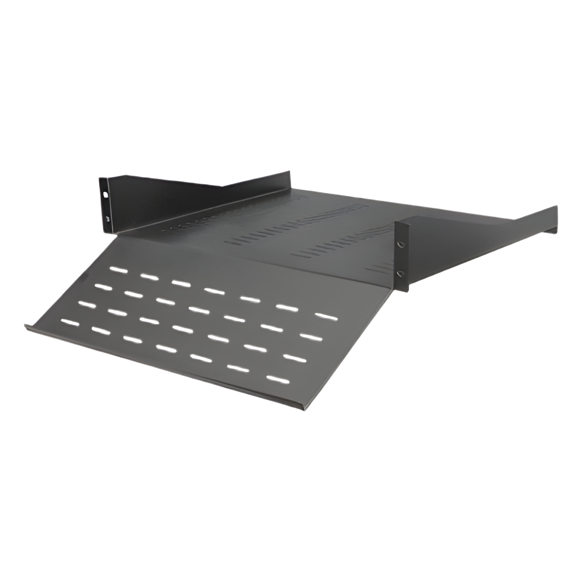 Charola para Soportar Equipos en Rack de 19", Soporta Teclado y Mouse, Profundidad 540 mm