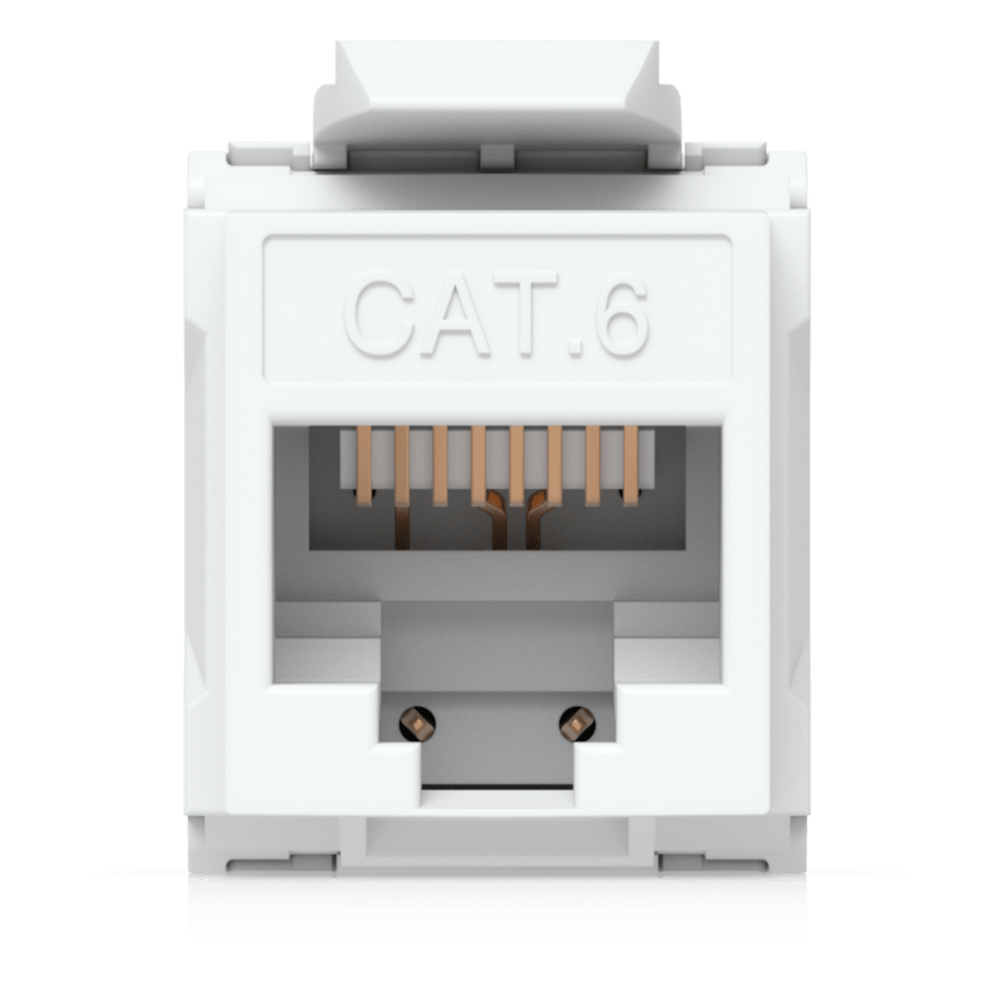 Keystone Jack / Cat6 / Terminación IDC / Snap-In / 12 Piezas