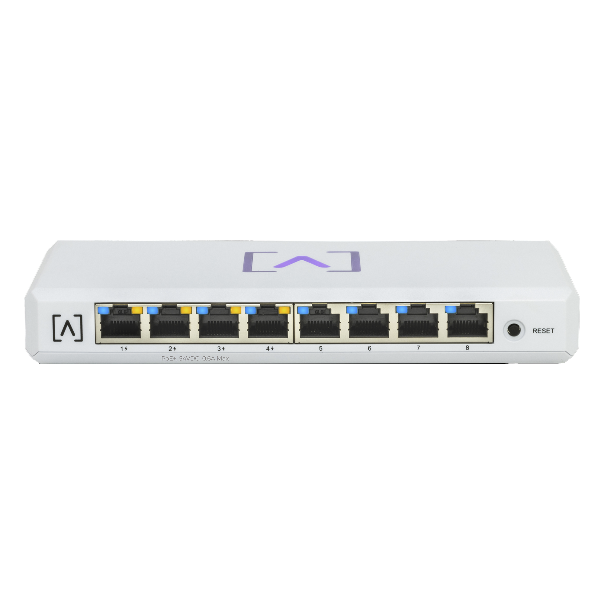 Switch Administrable / 8 Puertos Gigabit / 4 Puertos PoE+ 30W / Presupuesto PoE 60W / Gestión en Nube Gratuita — ALTA LABS · SKU S8-POE