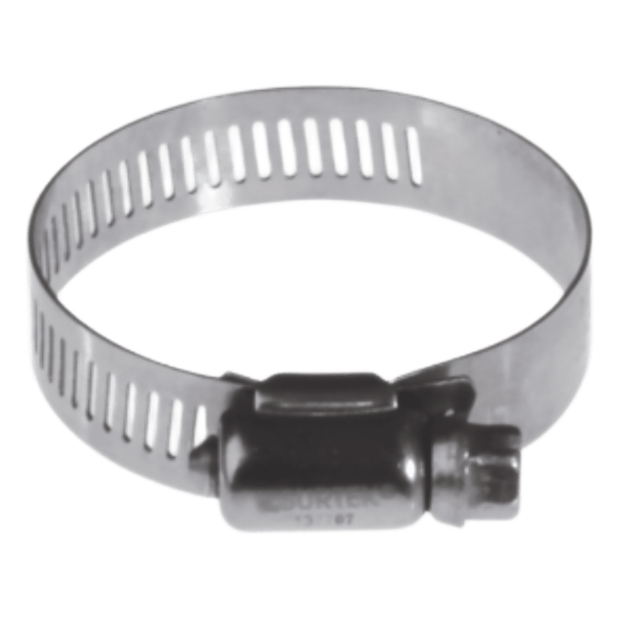 Abrazadera sin fin / Acero inoxidable / Diámetro 3/4 a 1-1/2in / Ancho 1/2in / Tornillo hexagonal templado — SURTEK · SKU SYS-137705