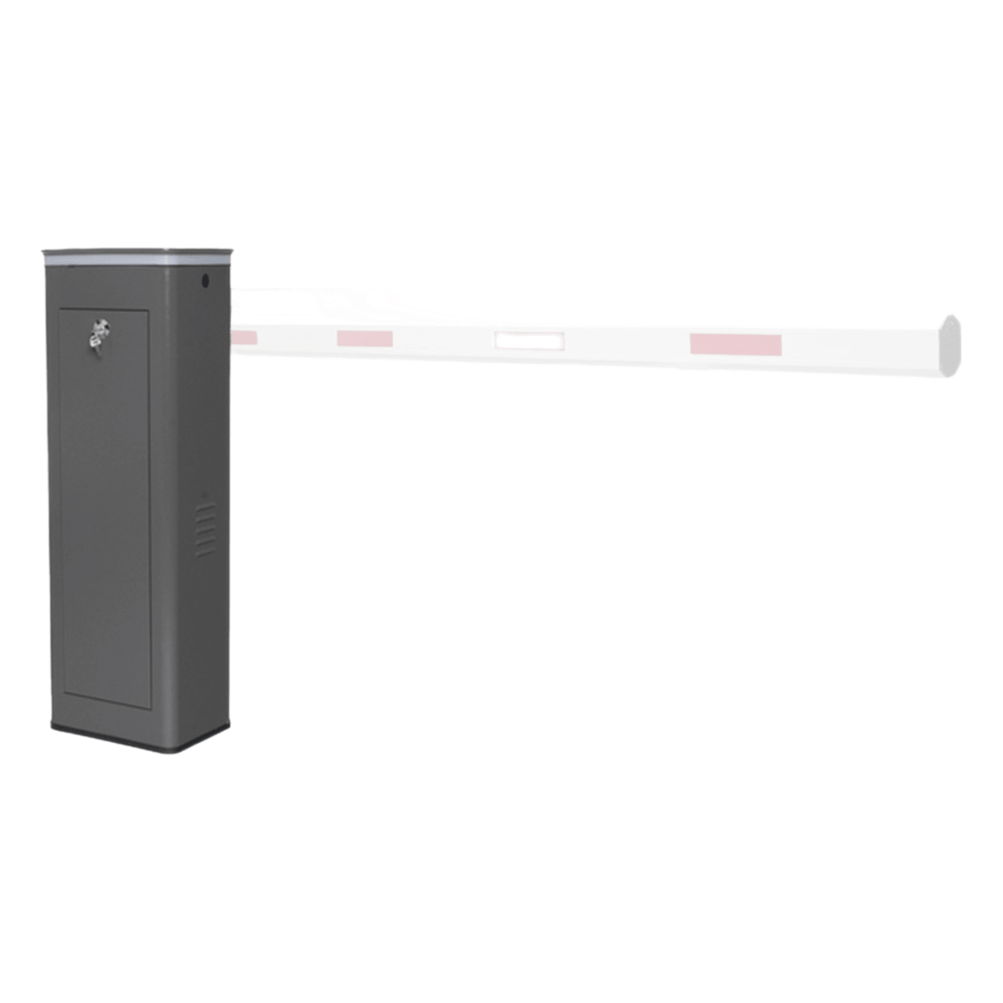 Barrera Vehicular / Brazo hasta 3 m (9.8 ft) / Apertura 1.5 s / Encoder Electrónico / 150 Ciclos/Hora / -20 a 50°C (-4 a 122°F) — ACCESSPRO · SKU XBF-3003-R