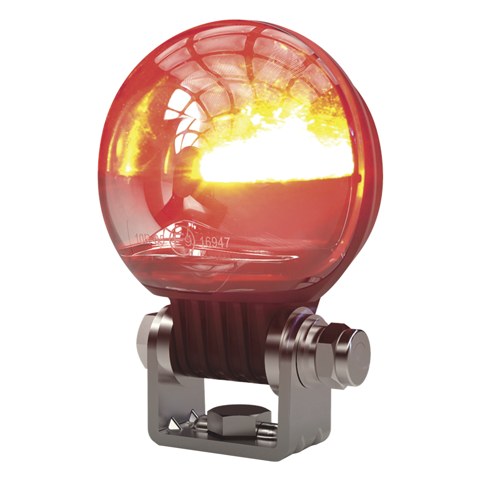 Señalizador de Arco para Montacargas / Haz Rojo 180° / 12-80 VDC / 100 Lúmenes / 1.04 A — ECCO · SKU EW2030R