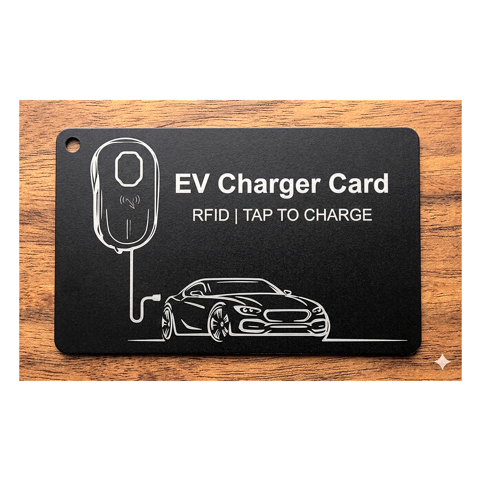 Tarjeta RFID / Para Estación de Carga / Compatible con Lector ICR001 — GREENC · SKU EVC001
