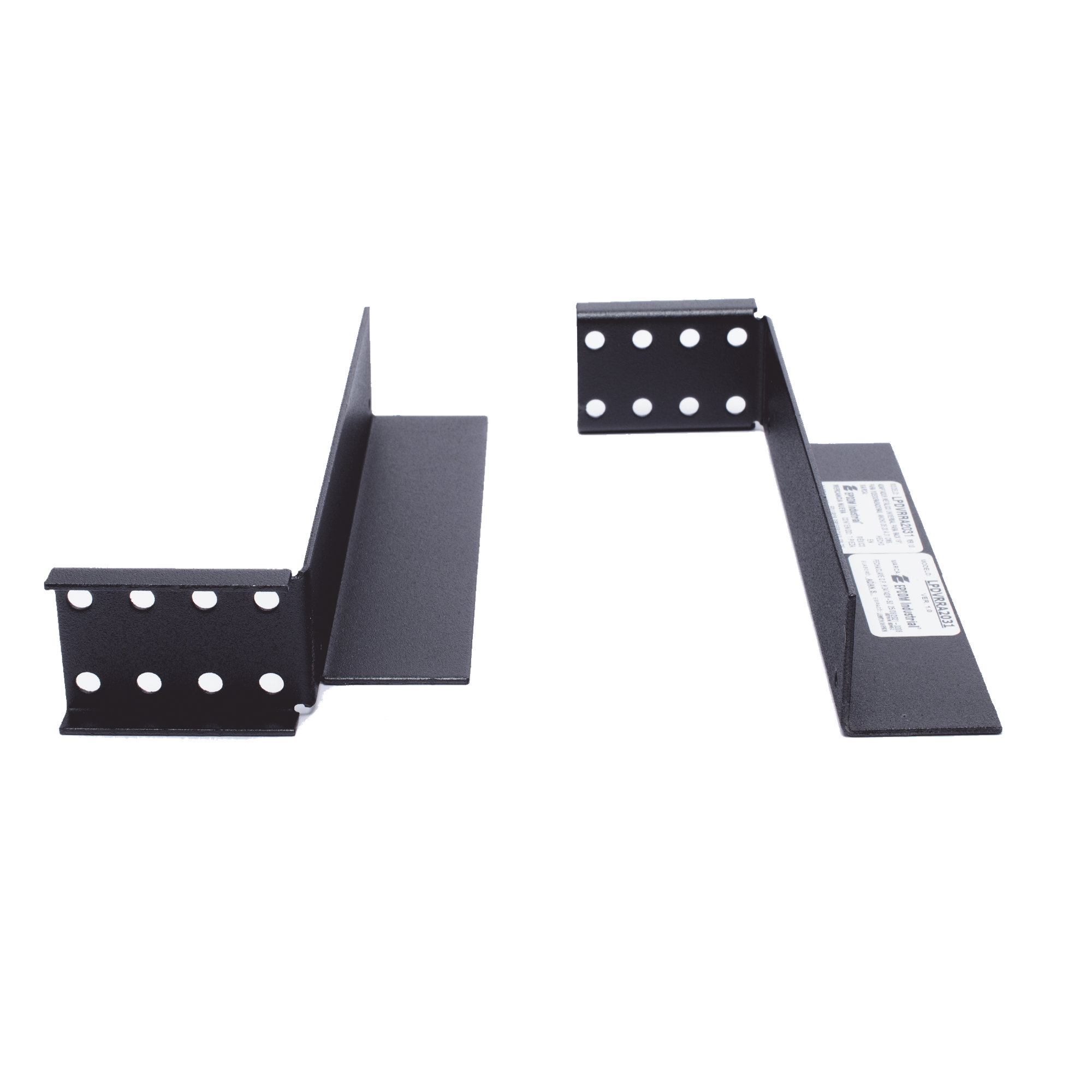 Adaptador de Rack 19" / Universal para DVR/NVR / Ancho 20 a 31 cm / Carga 8 kg / Acero Calibre 14 / 1U — LINKEDPRO BY EPCOM · SKU LP-DVR-RA20-31