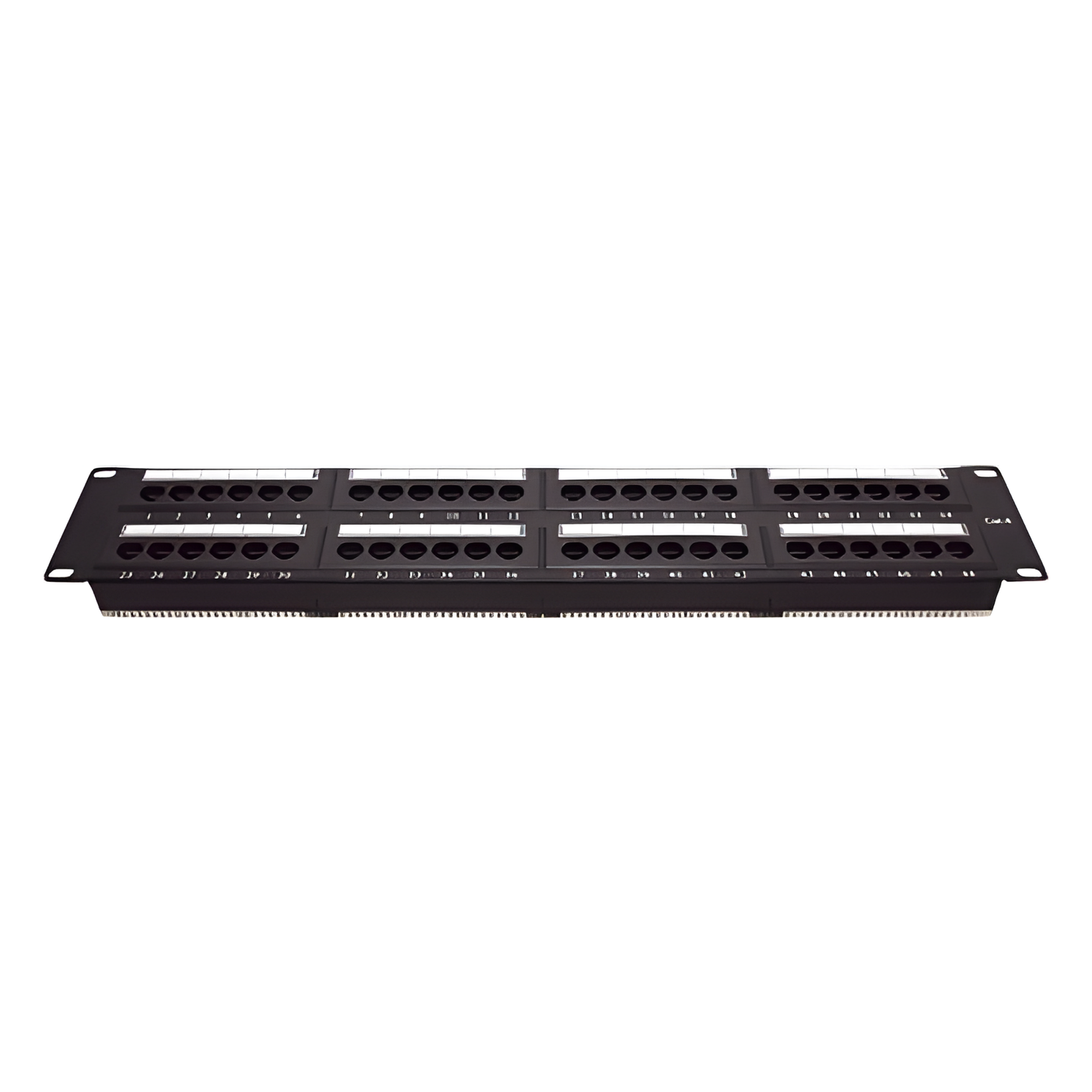 Panel de Parcheo de Impacto / 48 Puertos / Cat6 / 2U / 19 Pulgadas (48.26 cm) / T568A/T568B — LINKEDPRO BY EPCOM · SKU LP-PP-608