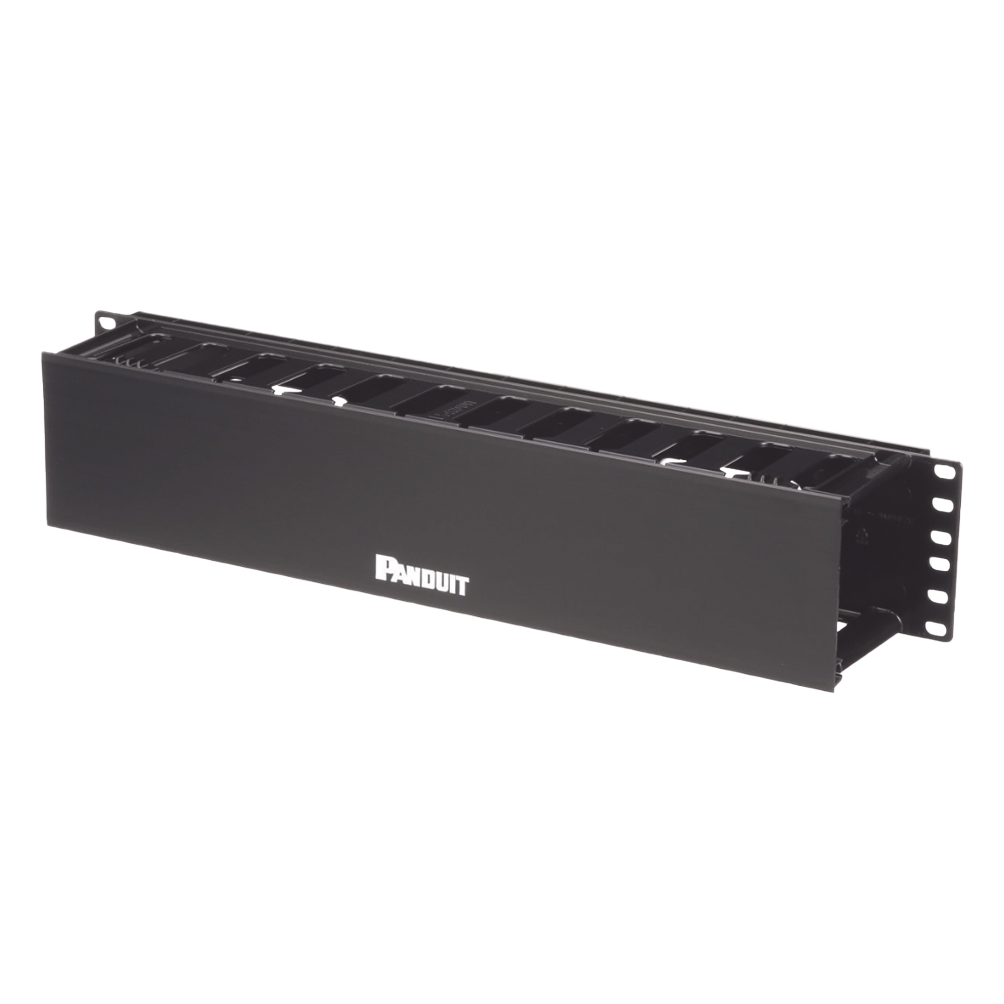 Organizador de Cables Horizontal / Rack 19in / 2UR / Frontal / PatchLink / ABS