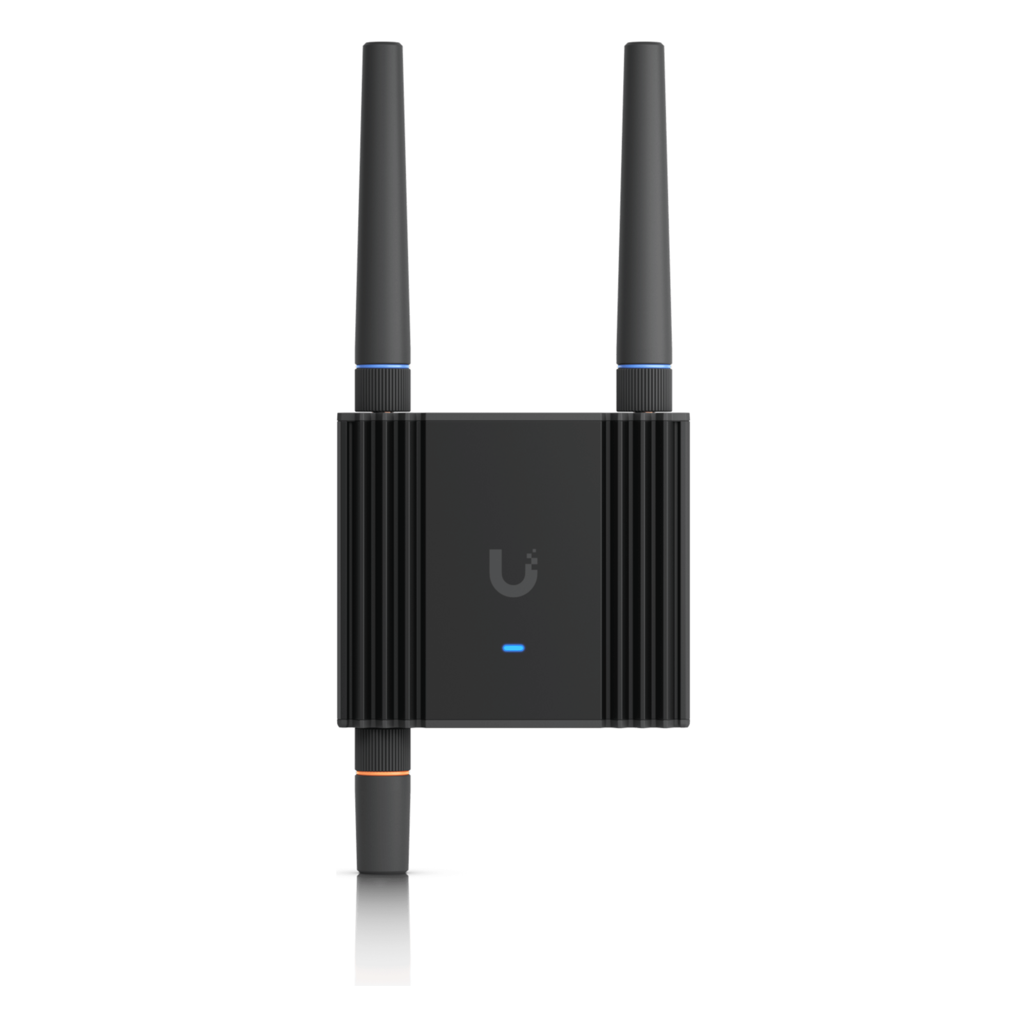 Router Celular LTE / Wi-Fi 4 / 2 Puertos FE / LTE Cat 4 150 Mbps / Dual Antena SMA / Alimentación USB-C o ATX DC — UBIQUITI · SKU UMR-ULTRA