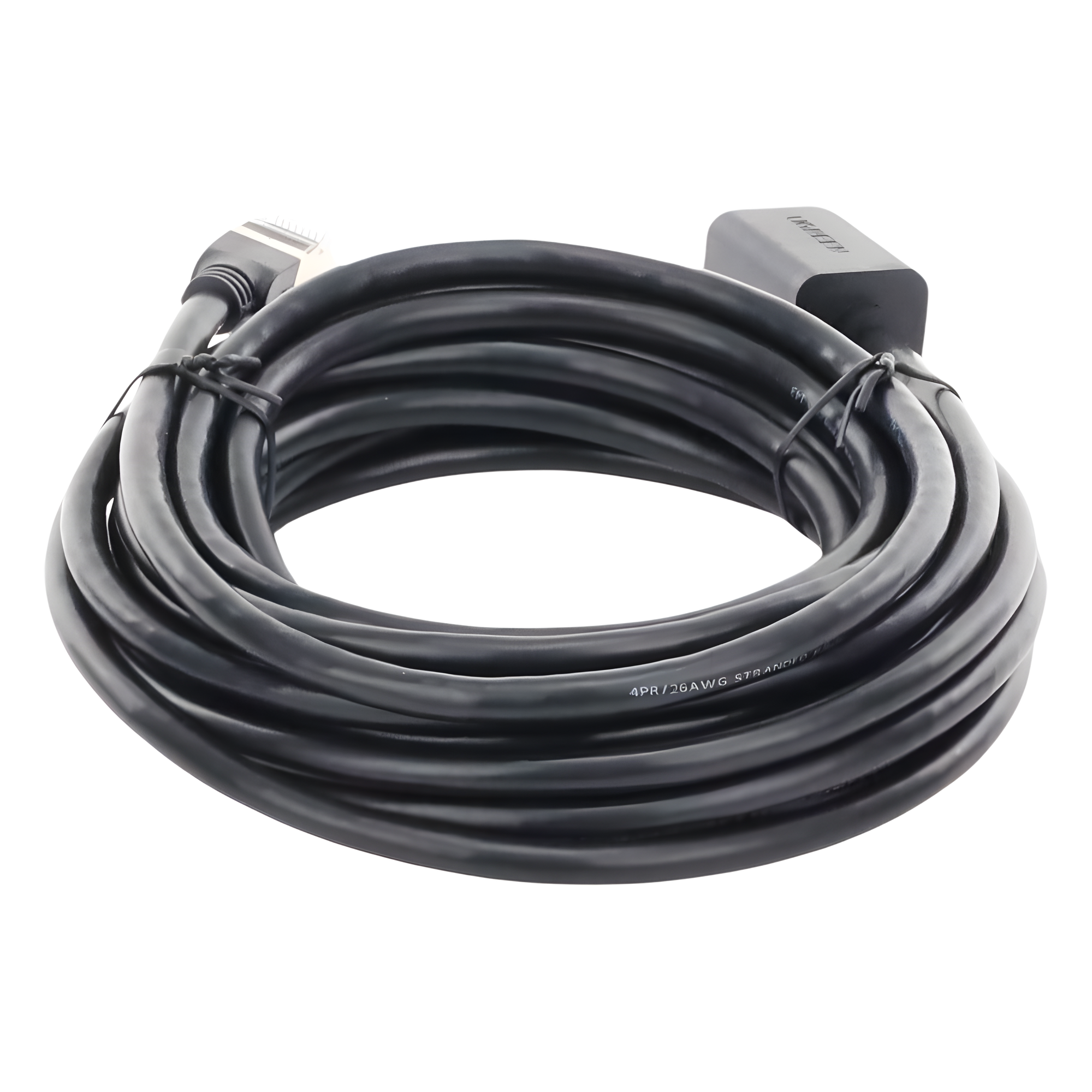 Cable de Extensión Ethernet Cat6 / F/UTP / Macho a Hembra / 5 Metros (16.40 Pies) / 1000Mbps / 250MHz / Cobre Puro / 568B