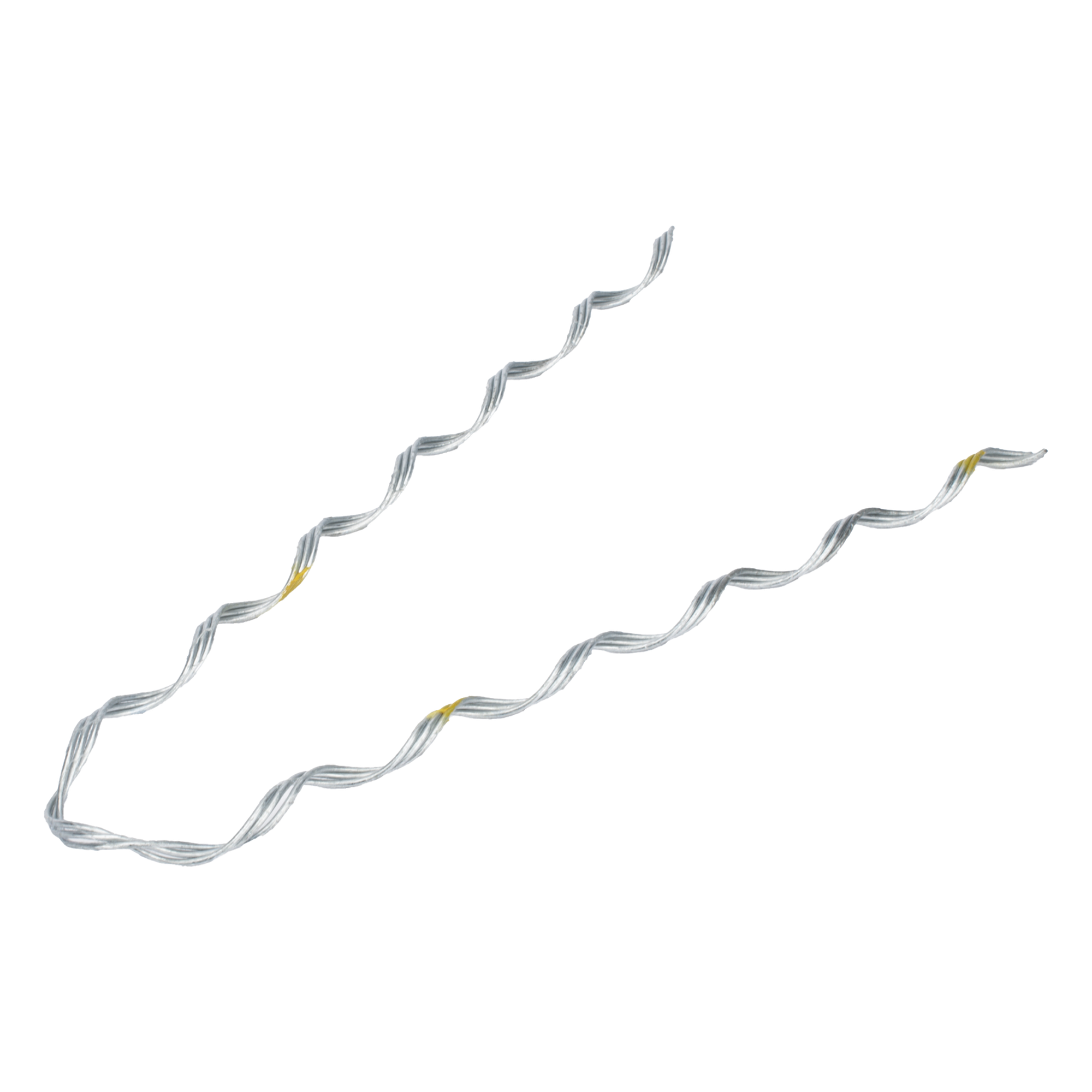Remate Preformado para Fibra Óptica / Acero Galvanizado / 300 mm / Mini-ADSS 6-7 mm / Span 80 m (262.5 ft) / 3 Hilos