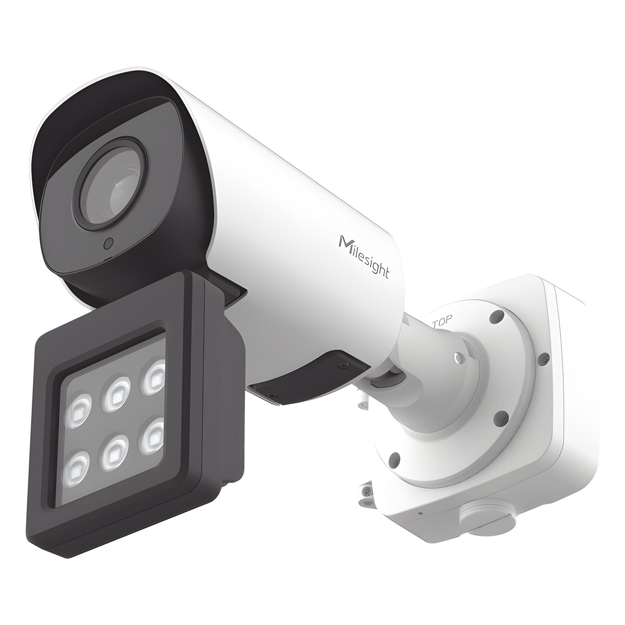 Cámara Bala IP / LPR con IA en Tiempo Real / 90 fps / IR/Blanca 70 m (229.7 ft) / Starvis 0.002 Lux / Super WDR 140 dB / IP67