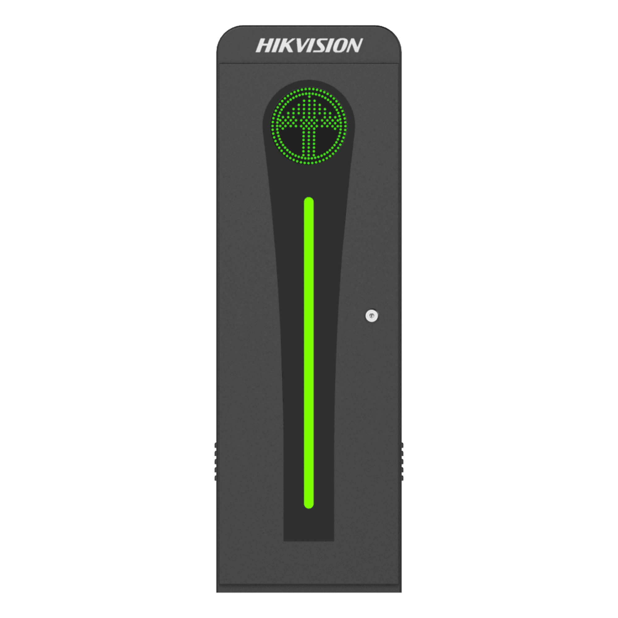 Barrera Vehicular / Motor Brushless 24 VDC / Semáforo Rojo-Verde Integrado / Bluetooth 5.0 / Apertura 3-6 s / Operación -30°C a 70°C / Semi-Intensiva — HIKVISION · SKU DS-TMG320-LL/B