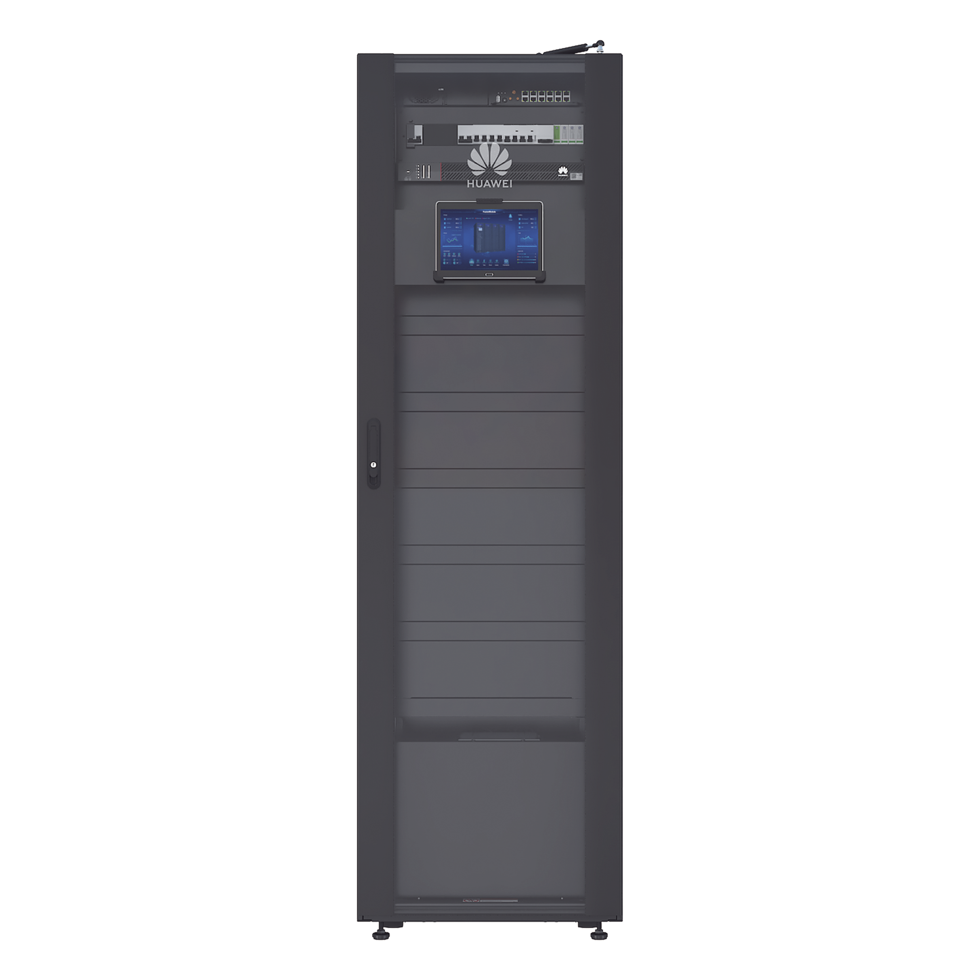 Centro de Datos Edge / UPS 6 kVA / Refrigeración 3.5 kW / Despliegue Plug & Play / Acceso Facial / 600x2000x1100 mm — HUAWEI · SKU FM500