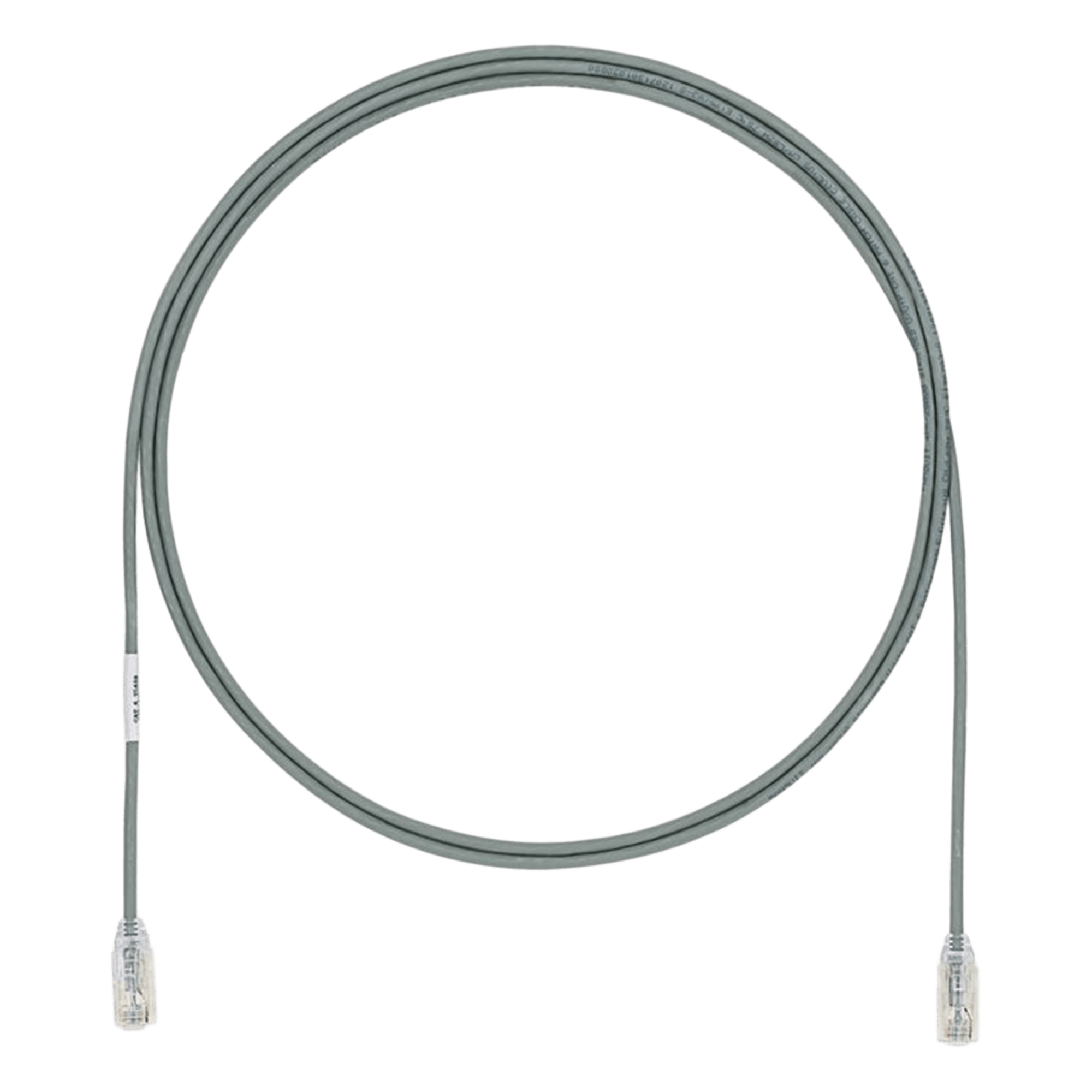 Cable de Parcheo UTP / Cat6A / 28AWG / CM-LSZH / 0.91 m (3 ft) / Gris — PANDUIT · SKU UTP28X3GY