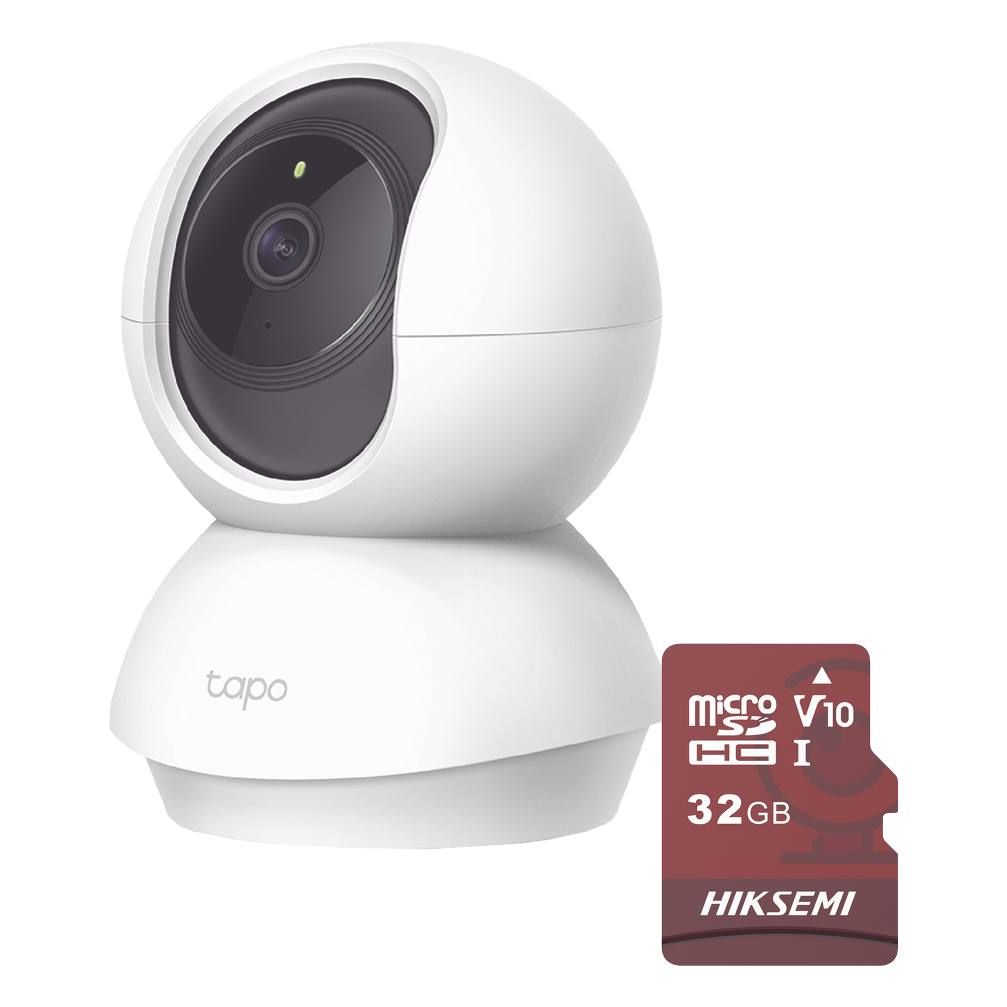 Cámara IP Wi-Fi / 2 Megapixel / Rotación 360° / IR 9 m (29.5 ft) / Micro SD 32 GB / App Móvil — TP-LINK · SKU TAPOC200/HS32