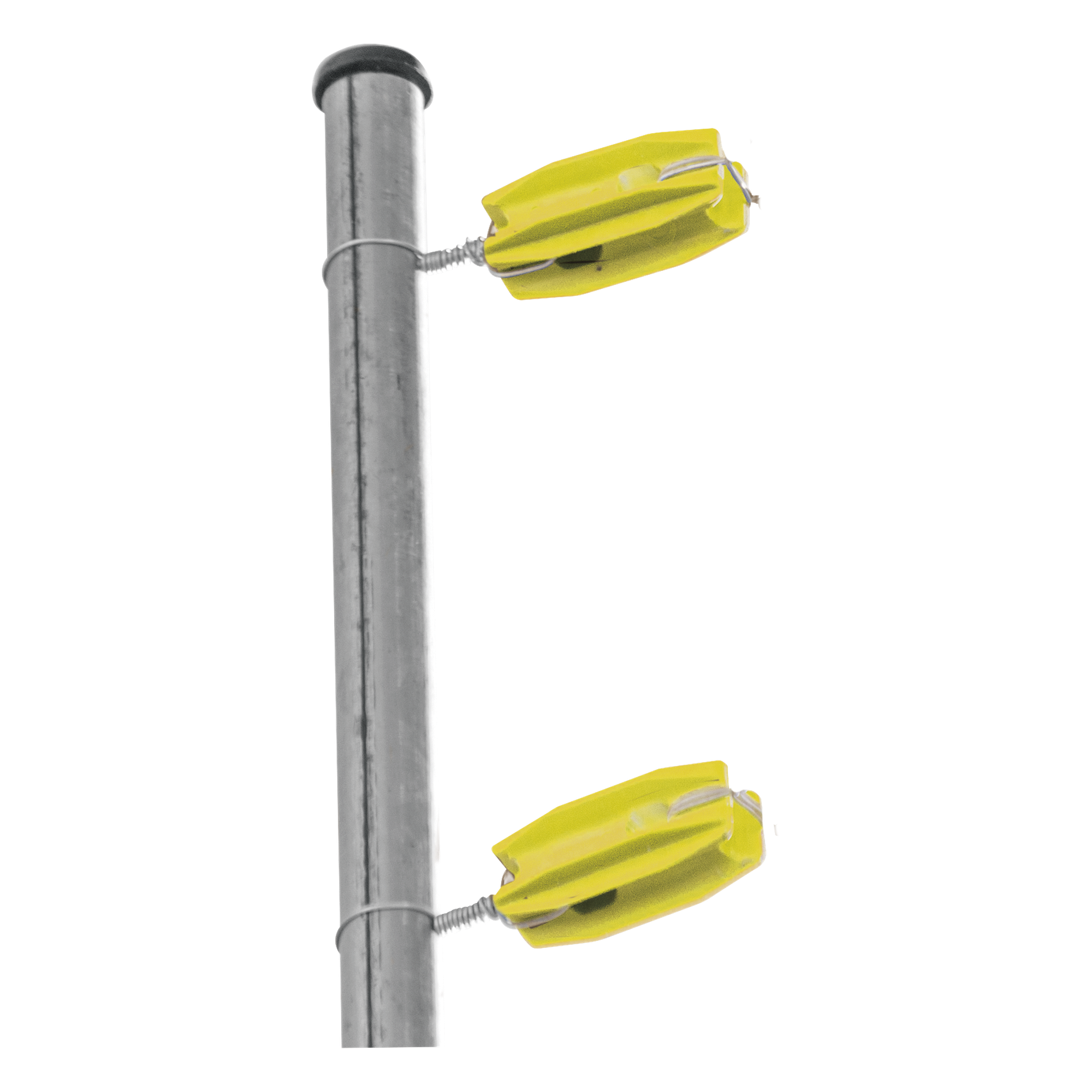 Aislador de Esquina para Cerco Eléctrico / 18 kV / Resistencia 7.5-10.2 kg / Anti UV / 66 mm x 31.6 mm — SFIRE · SKU SFESQUINEROY