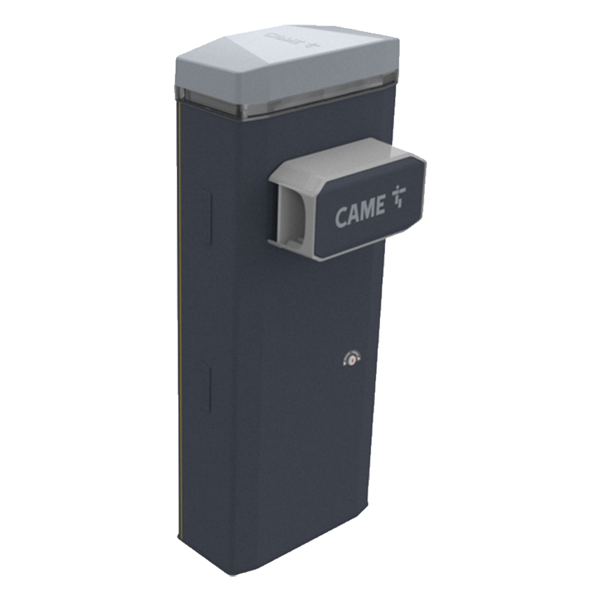Barrera Vehicular / Carril 7.8 m (25.6 ft) / 2500 Ciclos Diarios / Motor 24 VCC / IP54 / Tiempo Apertura 4-8 s / Diseño Italiano LED — CAME · SKU 803BB-0220