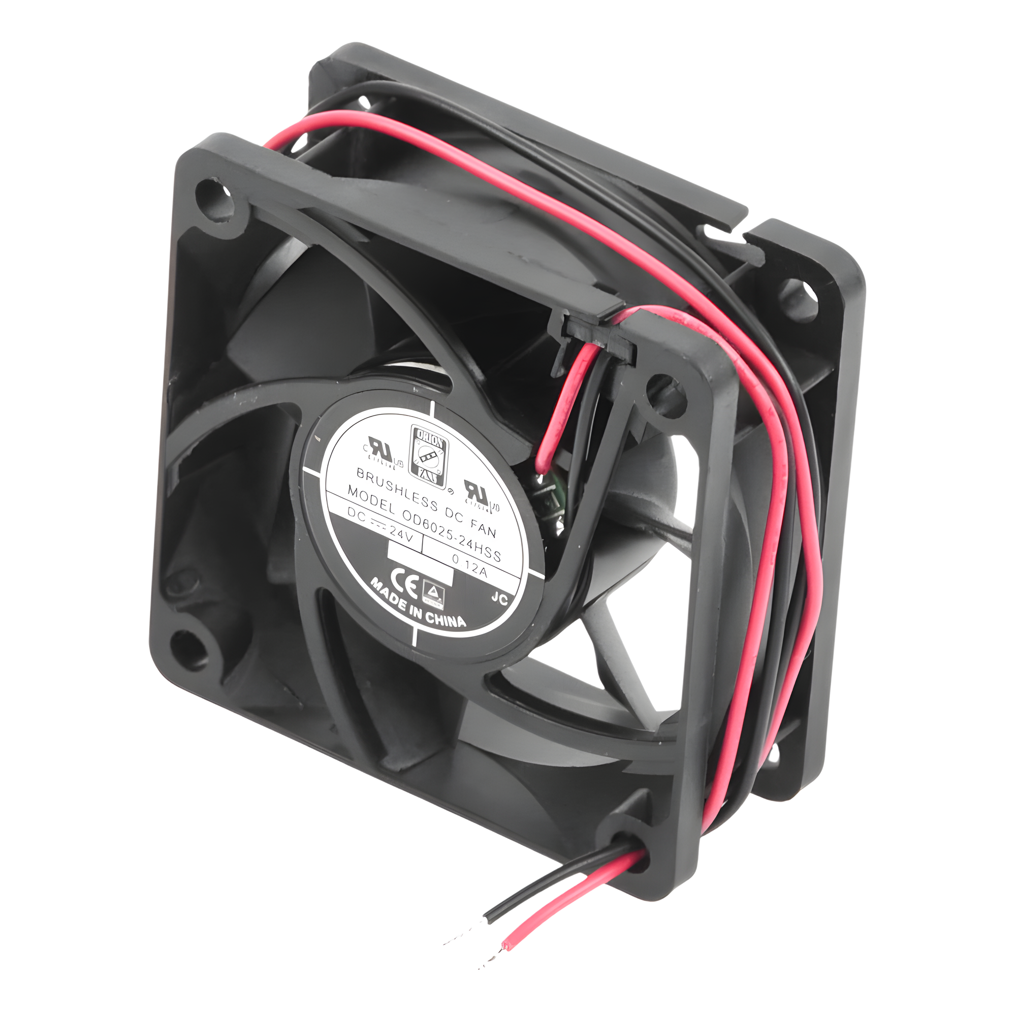 Ventilador Axial Anticondensante / 60 x 60 x 25 mm / 24 Vdc / 25.0 CFM / 4500 RPM / 2.9 W / Cojinete Sellado