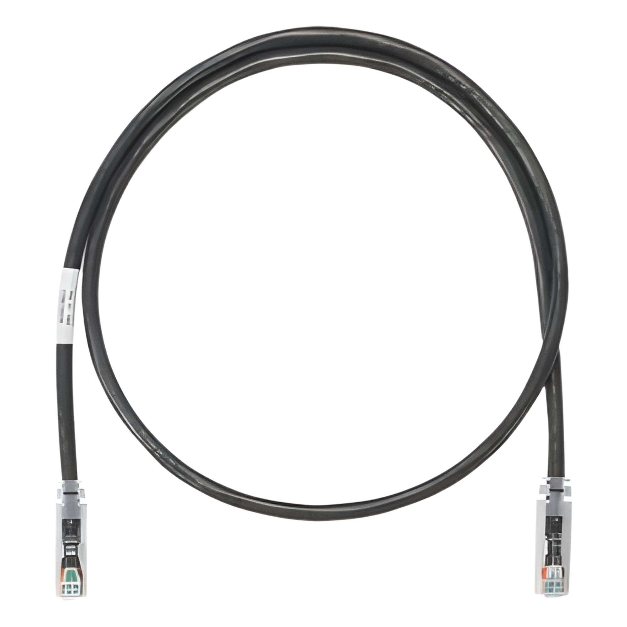 Cable de Parcheo UTP / Categoría 6 / 1.5 m (4.92 ft) / 24 AWG / T568B / Negro — PANDUIT · SKU NK6PC5BLY