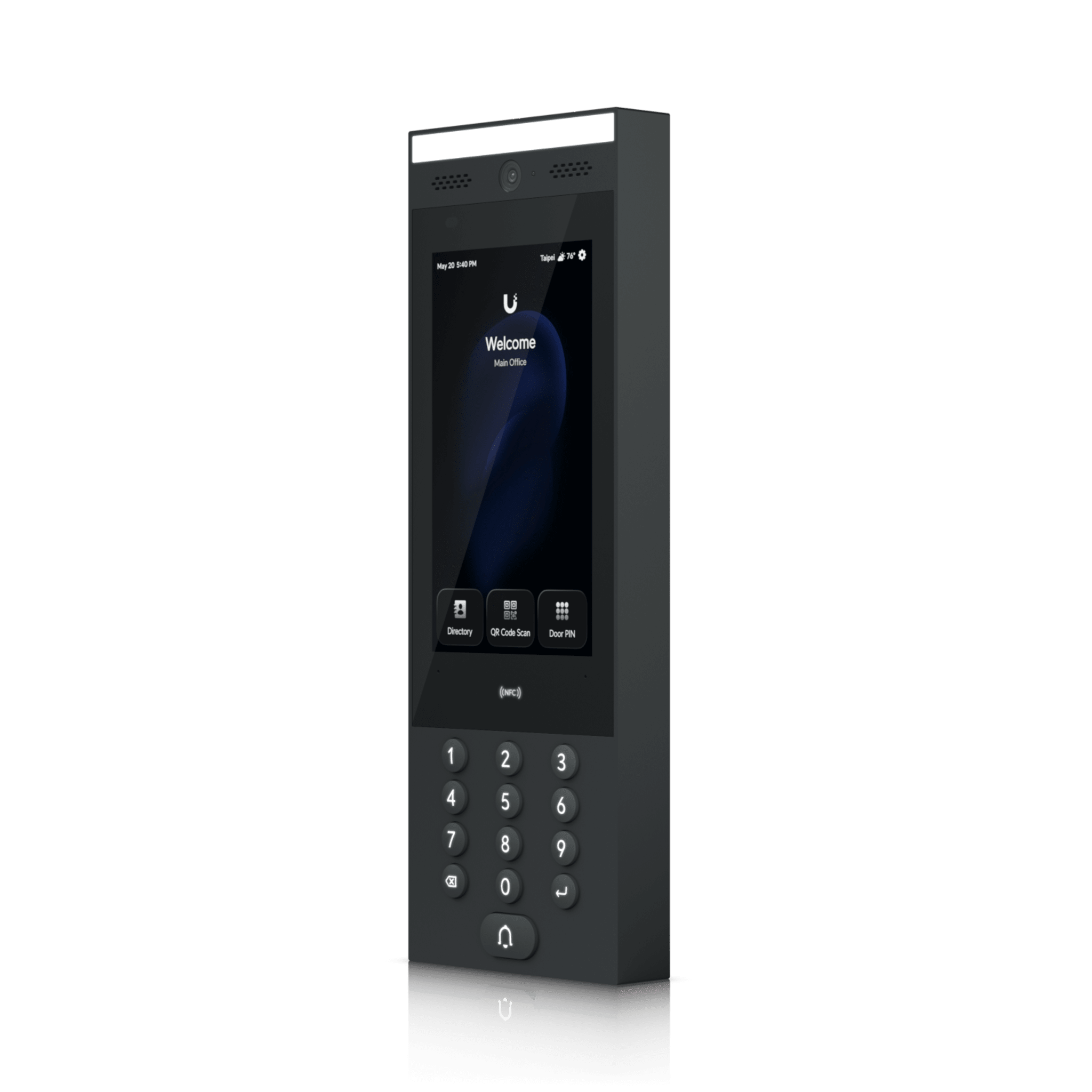 G3 Intercom Videoportero IP Interior/Exterior para Gestión de Accesos Residenciales y Comerciales, con Cámara Integrada, Pantalla Táctil de 7" y Soporte para NFC y Desbloqueo Móvil