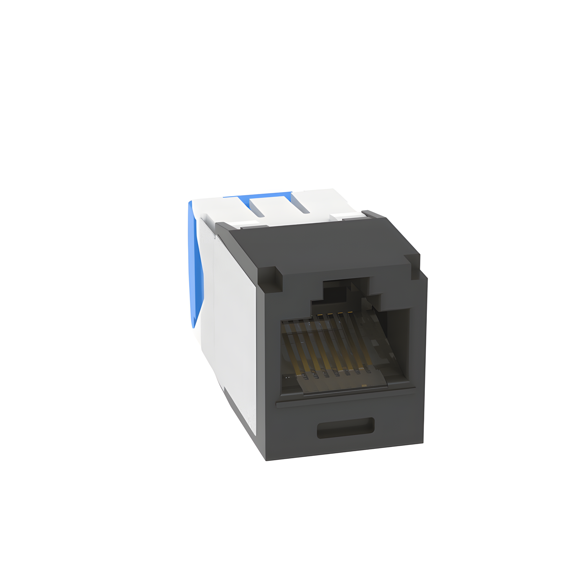 Conector Jack RJ45 / Categoría 6A / Sin Blindaje / Terminación sin Impacto / Gel Anti-Corrosión / 22-26 AWG / Negro — PANDUIT · SKU CJE6X88TGBL