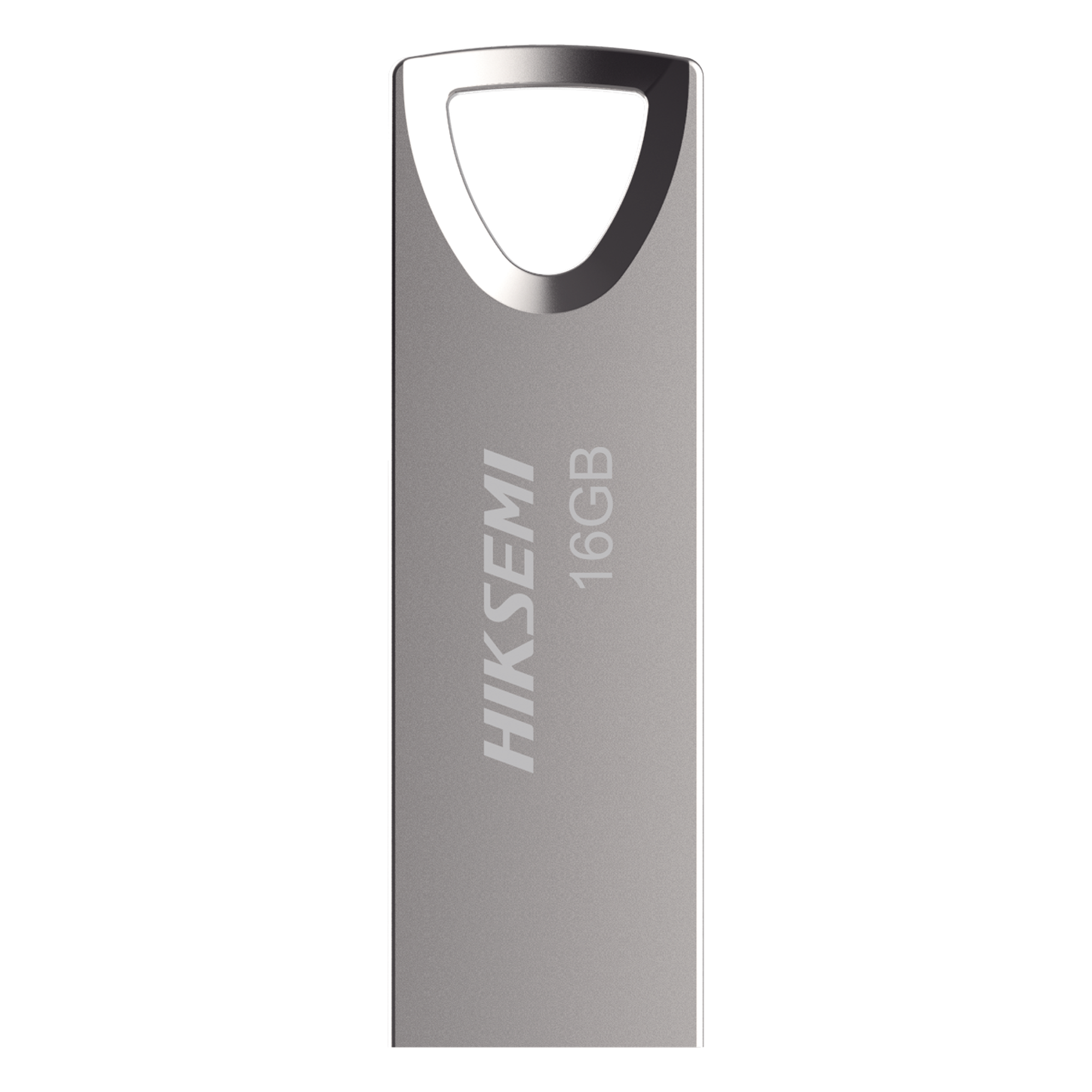 Memoria USB / 16 GB / USB 2.0 / Lectura 80 MB/s / Cuerpo Metálico 5.2 g / Compatible Multiplataforma — HIKSEMI by HIKVISION · SKU HS-USB-M200/16G/2.0